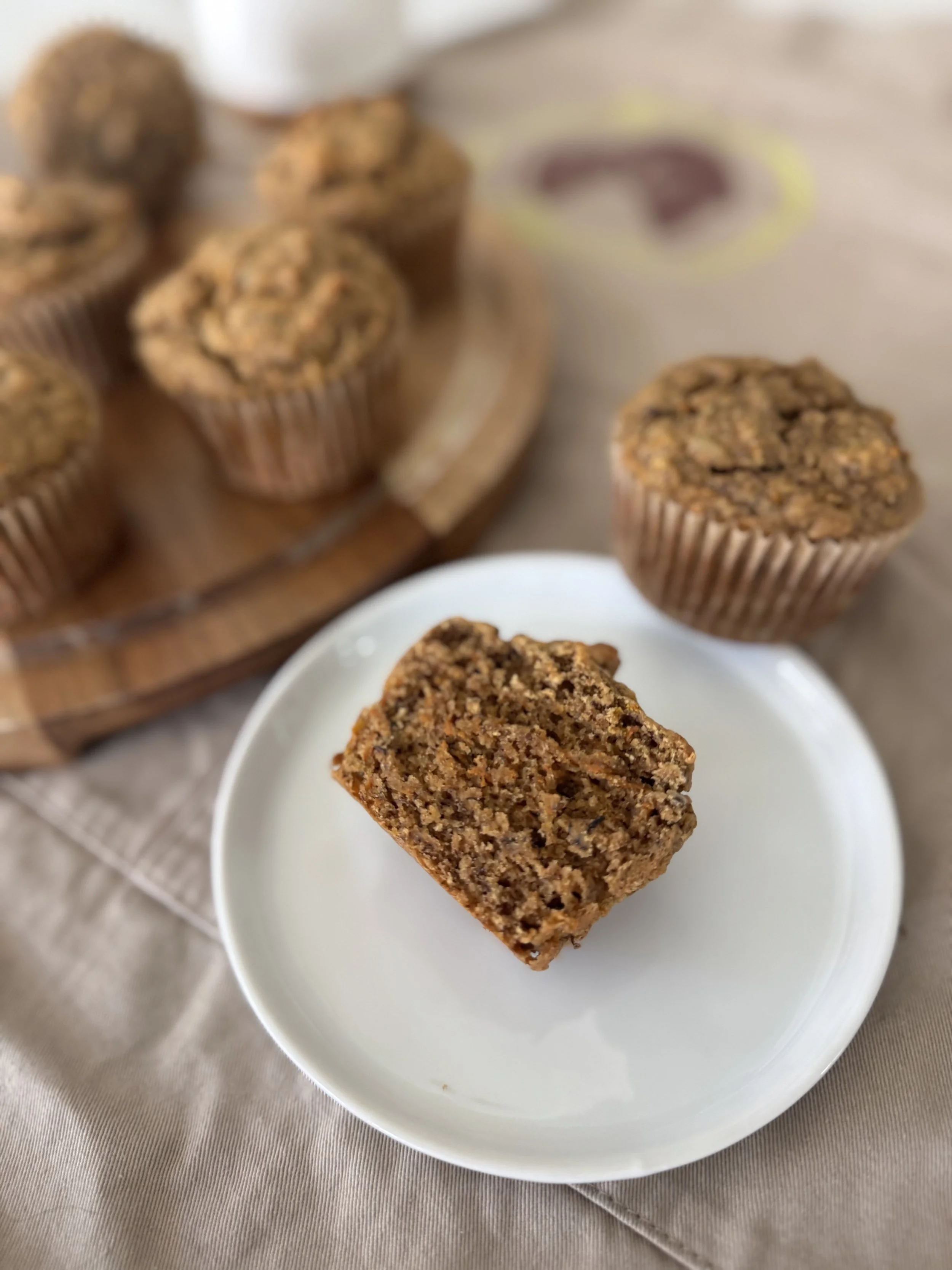 Banana Sweet Potato Muffins