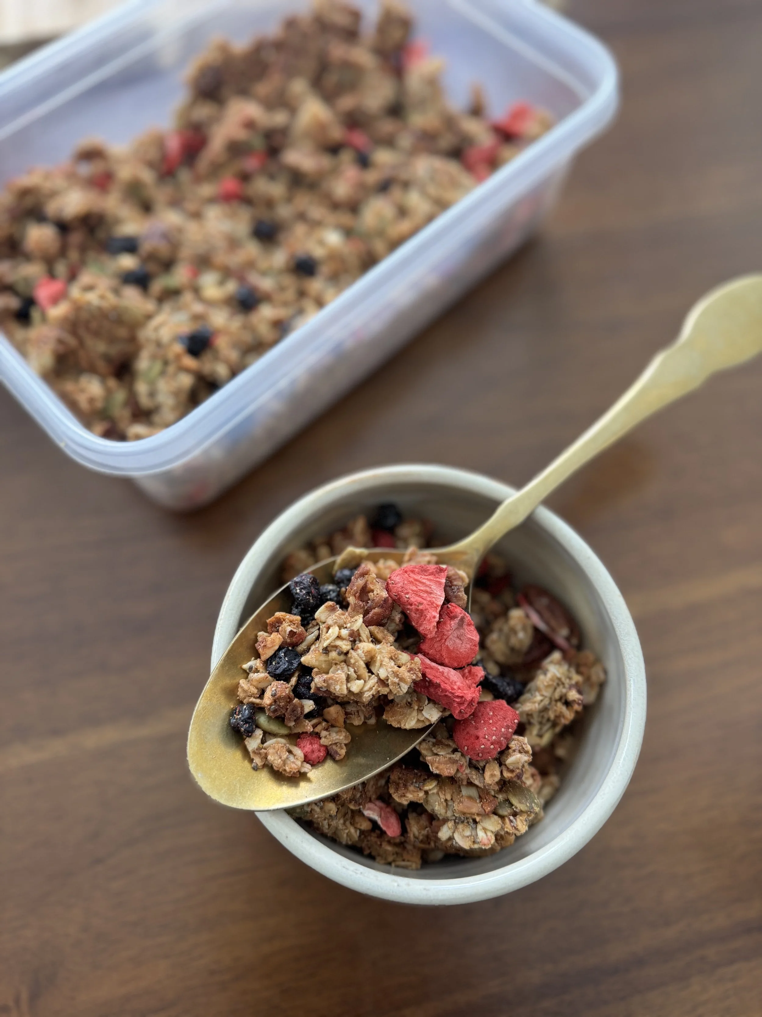 Summer Triple Berry Granola