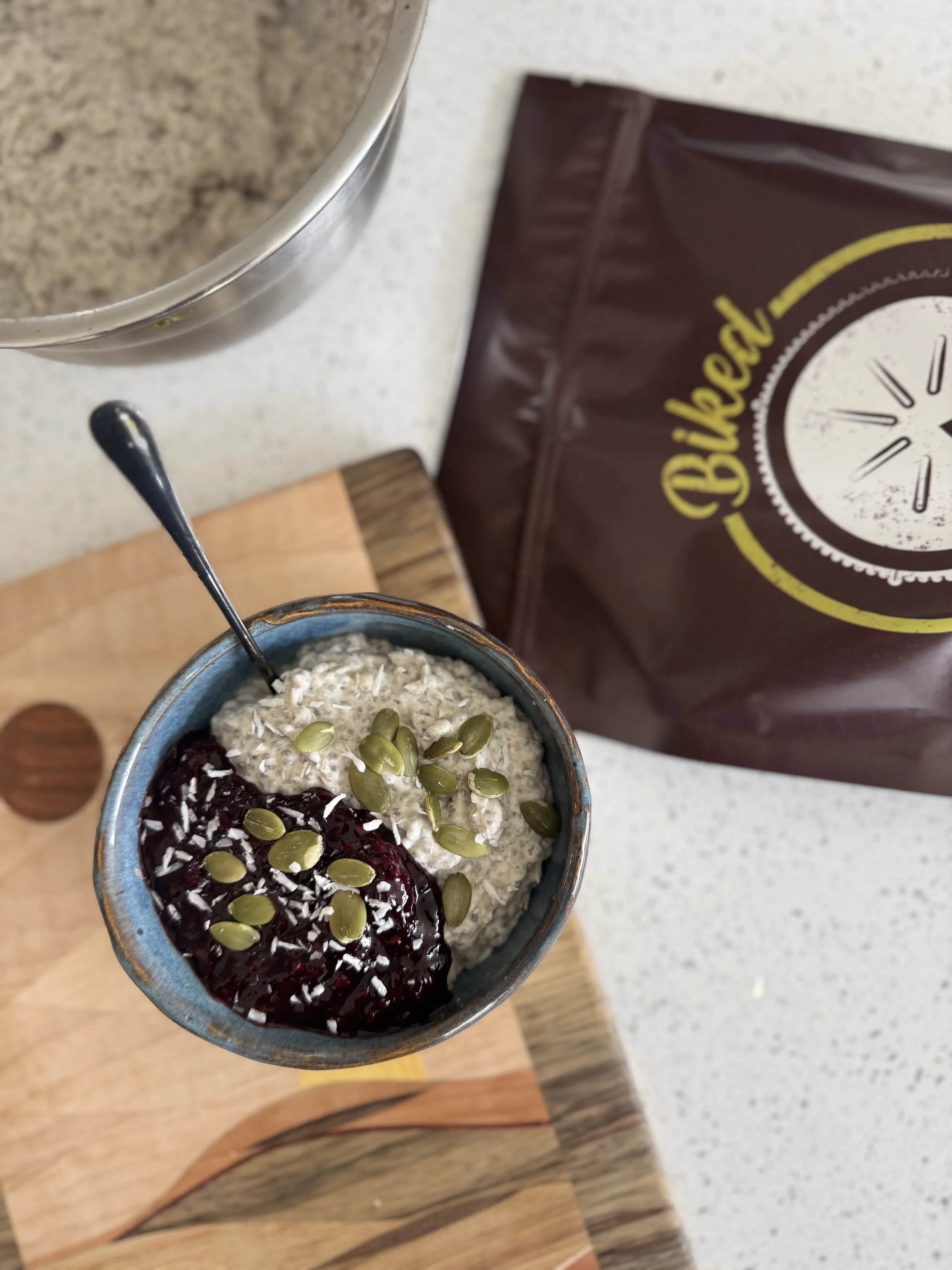 Coconut Cashew Chia Pudding