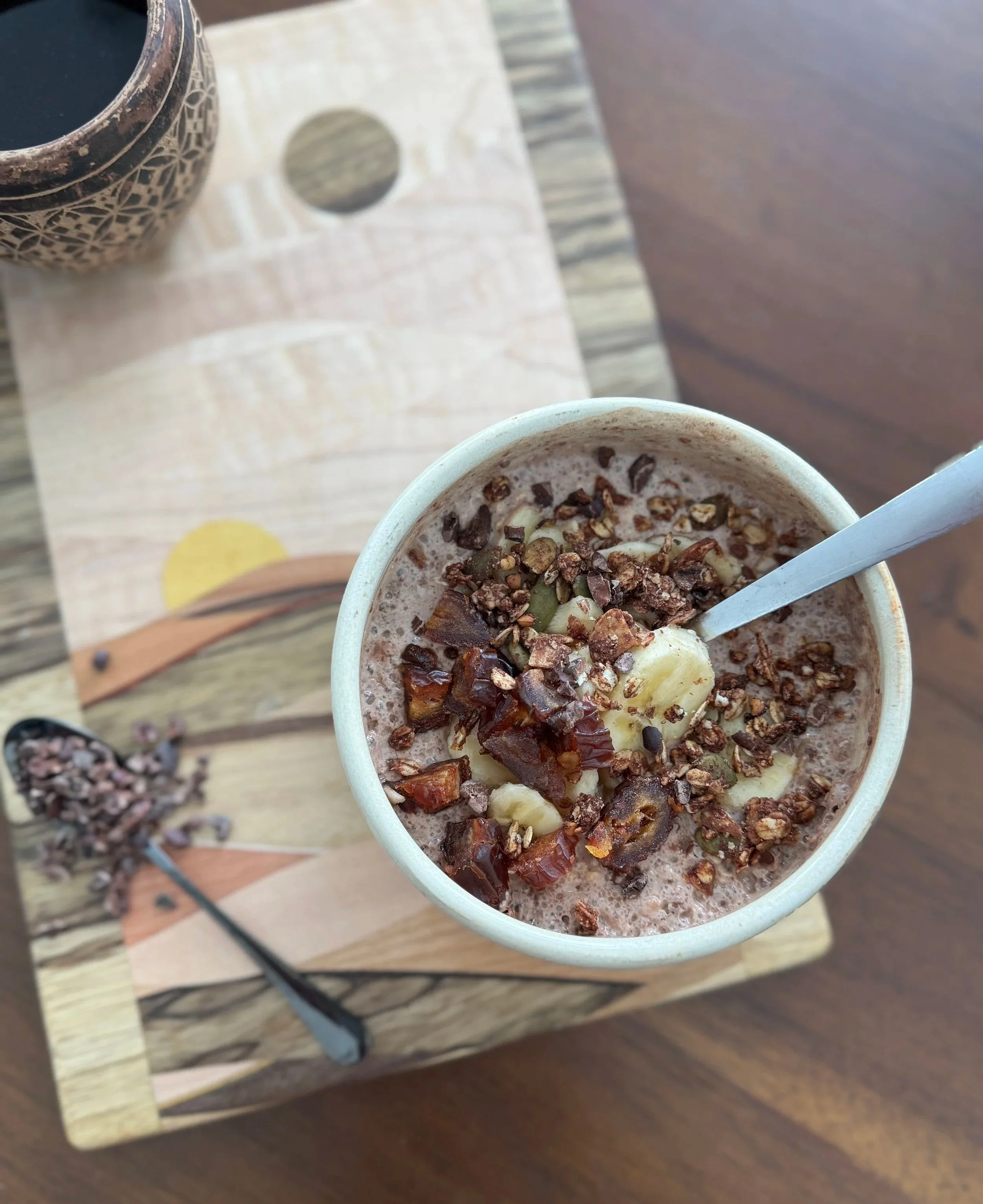 Coffee Banana Bircher