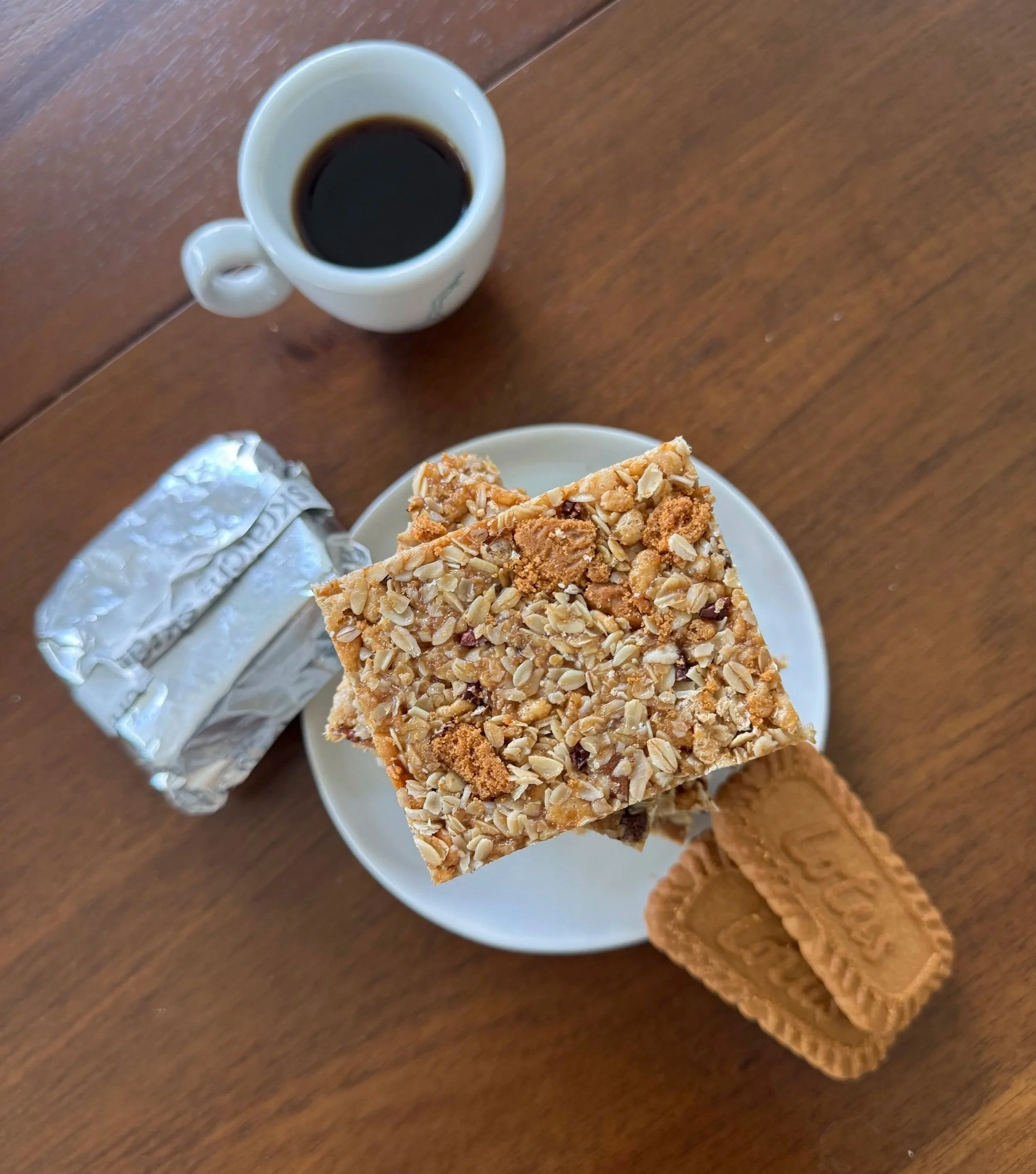 Biscoff Cookie Granola Bars