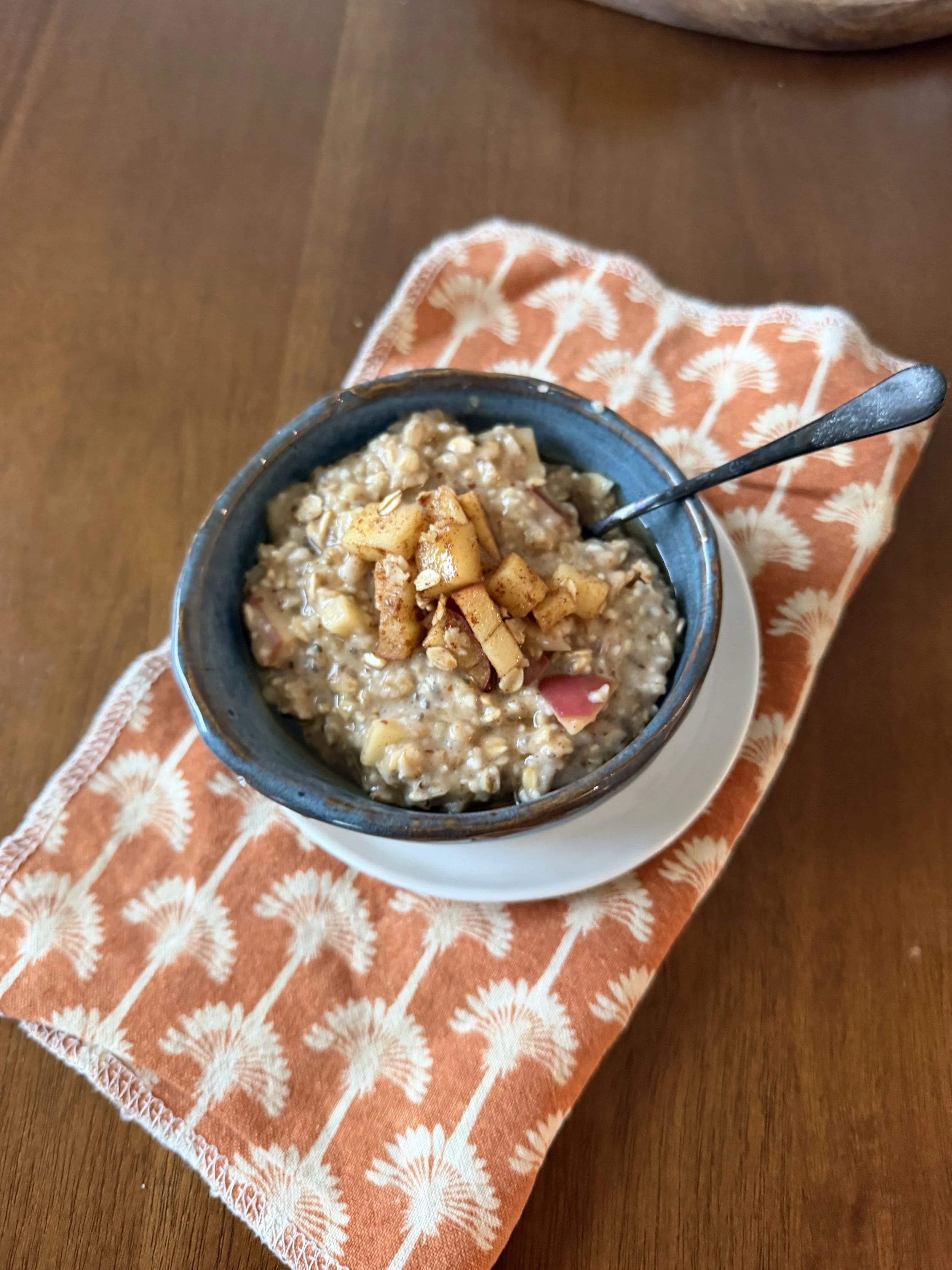 One-Pot Apple Maple Butter Oatmeal