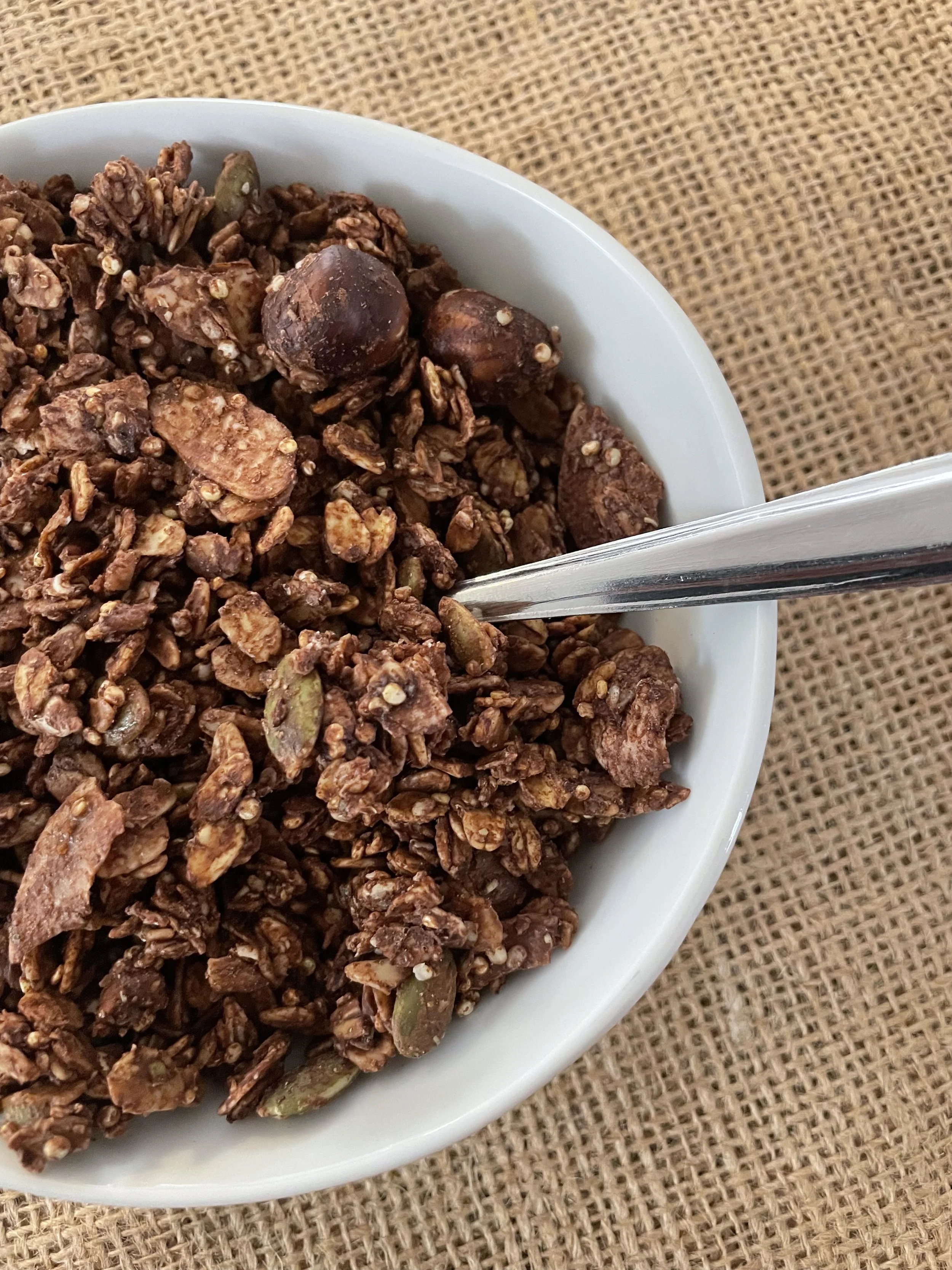Chocolate Sea Salt Quinoa Granola 3.jpeg