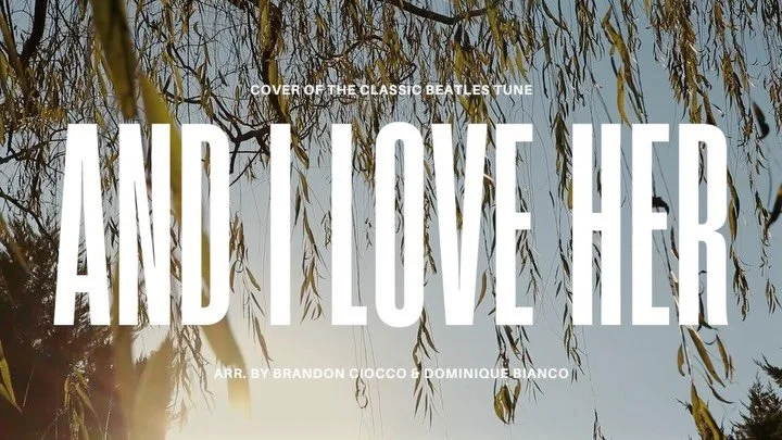 AND I LOVE HER IS OUT NOW🪲✨
(Plus the official music video—woohoo!!)
Available now on all streaming platforms🎧
We’re so excited to finally share our take on this classic Beatles tune. Both Brandon and I have been huge @thebeatles fans