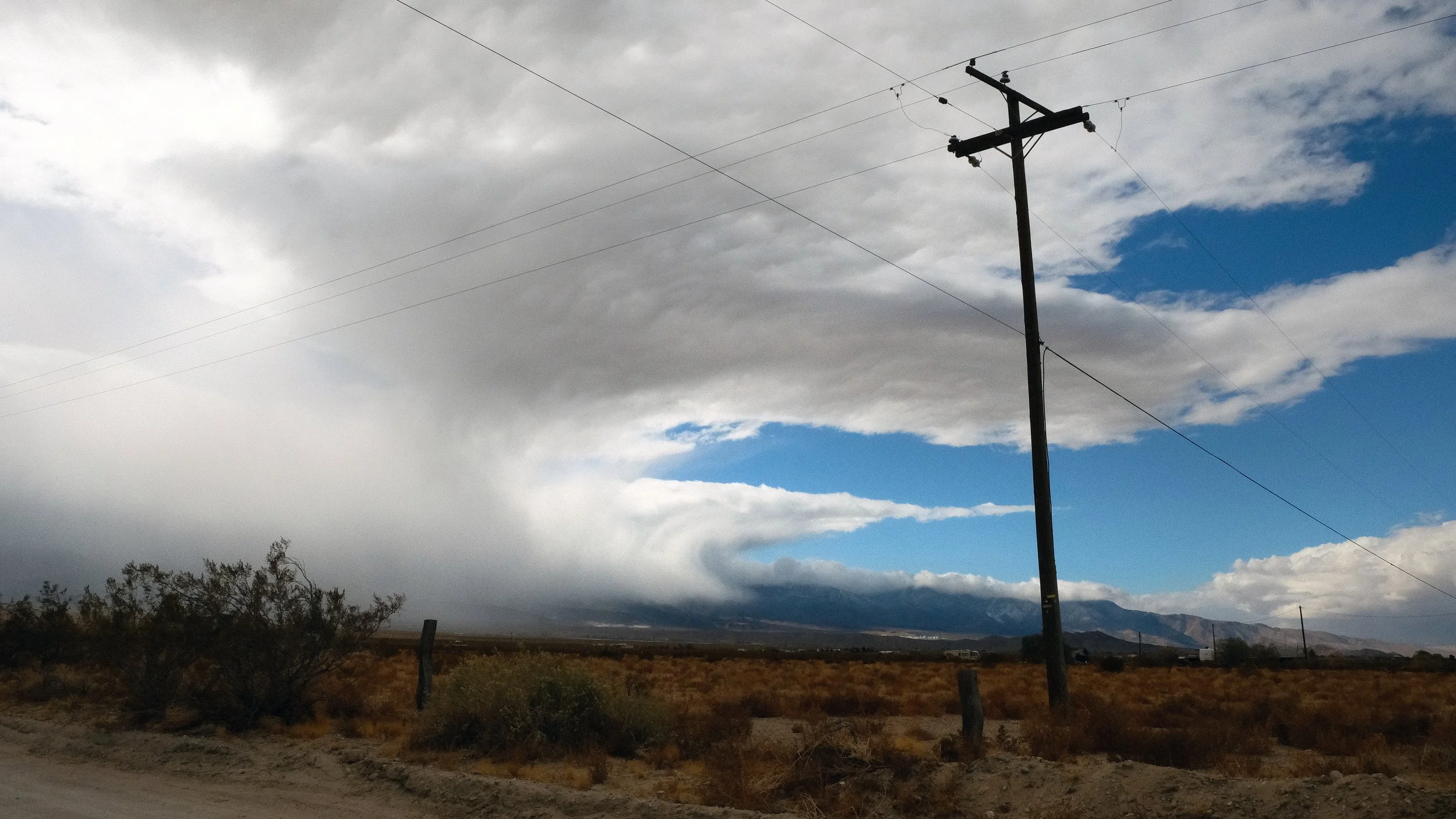 Desert somewhere near JT, California