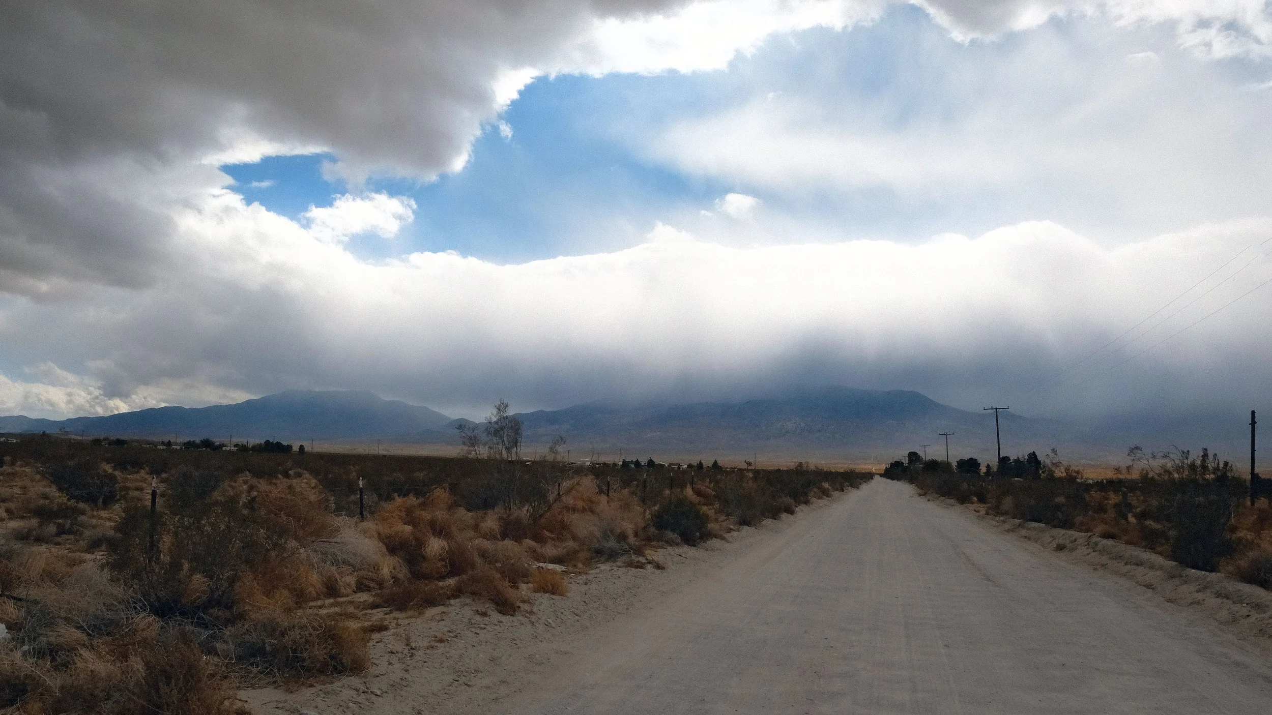 Desert somewhere near JT, California