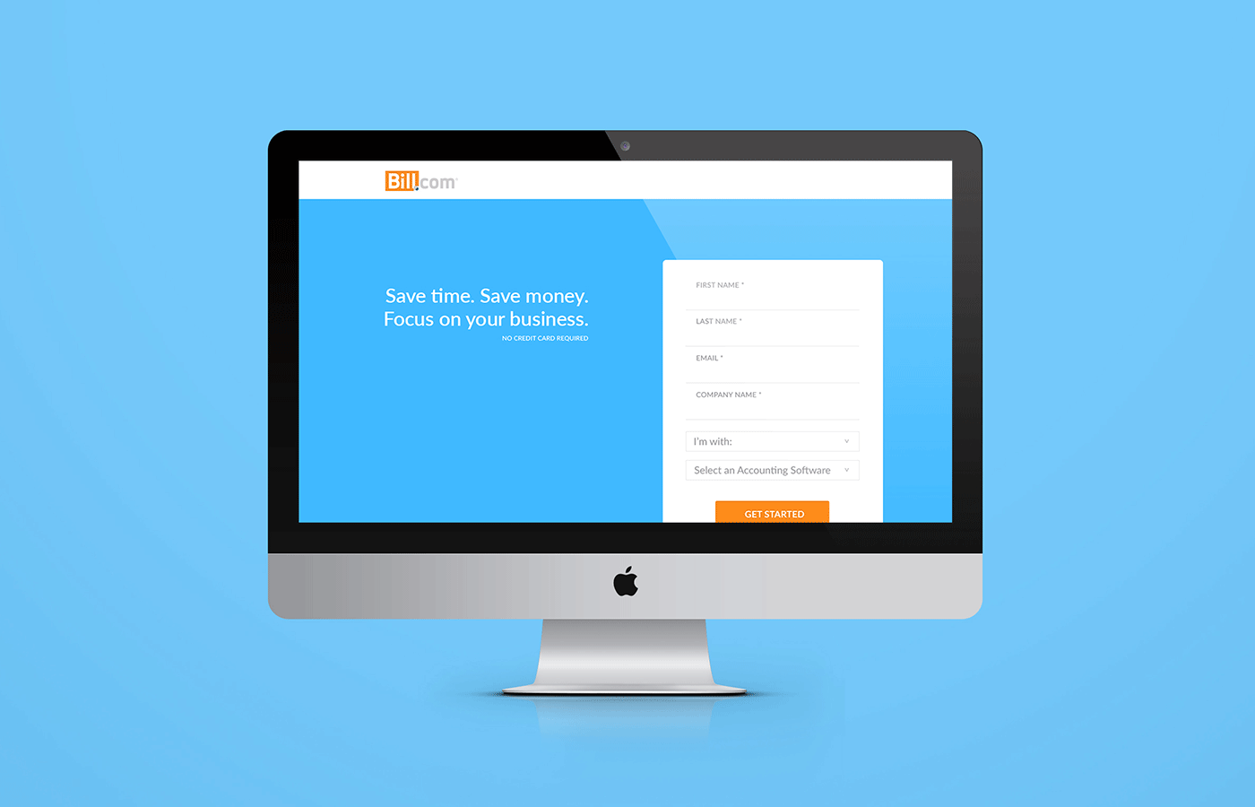 Form design to make signing-up easy