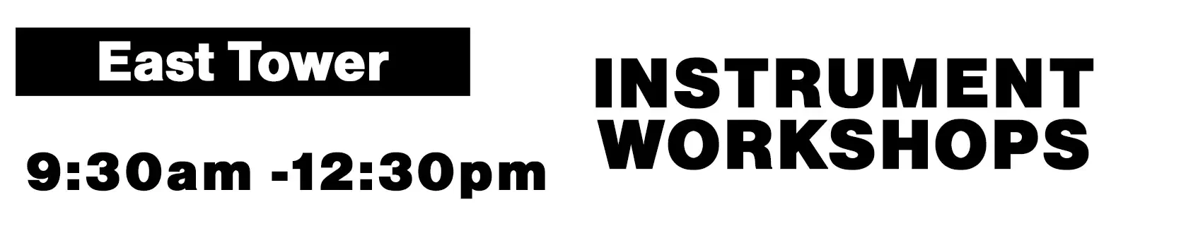 Instrument Workshops SAT