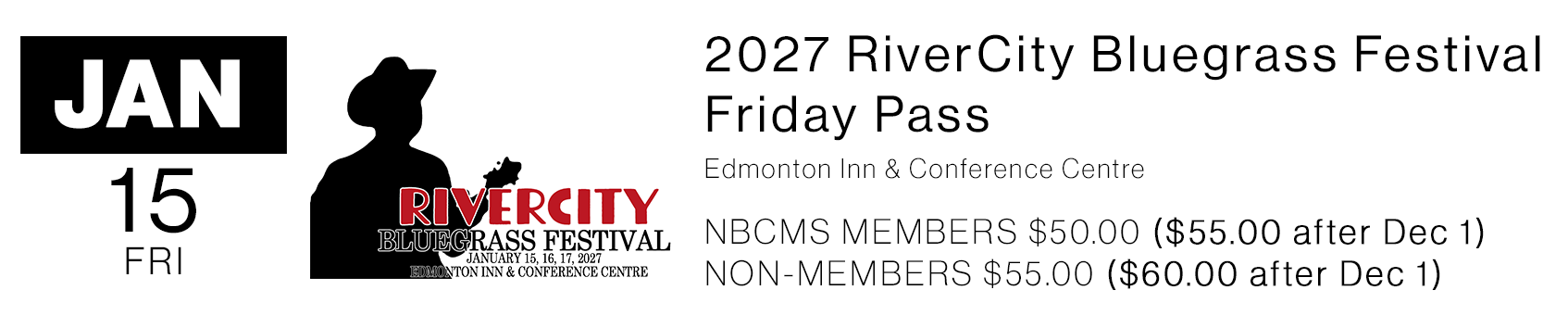 RiverCity 2027 - Friday Pass