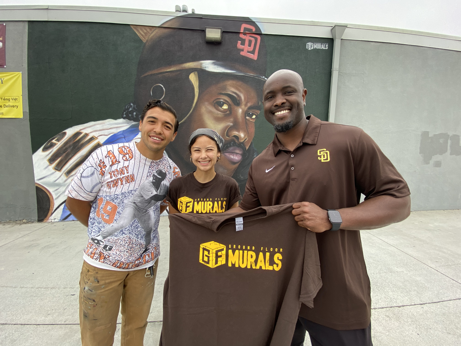 Ground Floor Murals With Tony Gwyn Jr