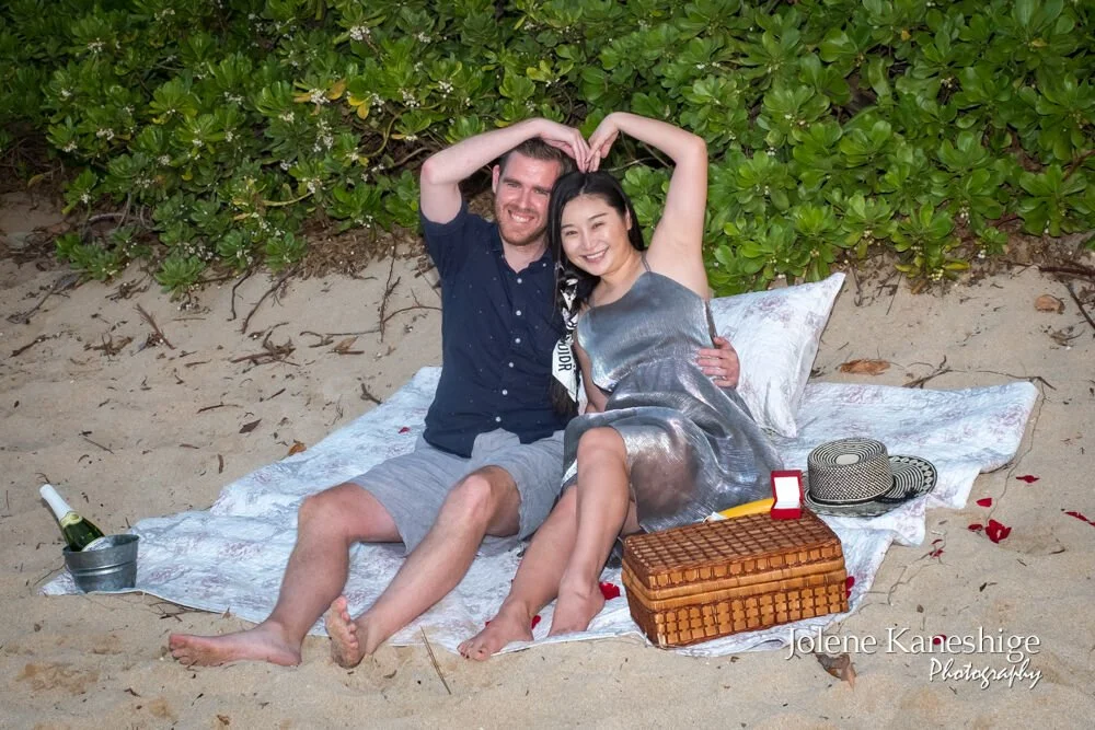 Throwback to this cozy, intimate sunset proposal with a picnic on the beach&mdash;complete with a rose petal heart and musician 💖
This season reminds us how lucky we are to witness moments like these.

To all the couples celebrating love today&mdash