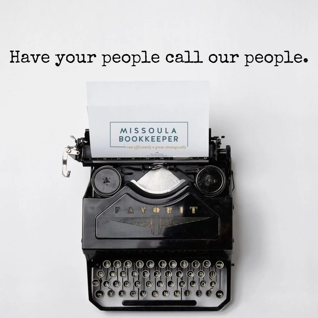 Wondering how to get in touch? Click the link in bio to get all the details. 

#missoula #missoulabookkeeper #womeninfinance #smallbusiness #contactus