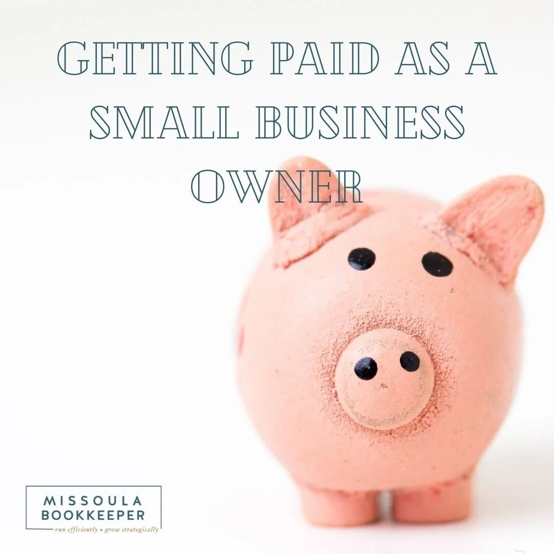 No matter how much you love your work, you don't want to do it for free.  Figuring out how to pay yourself is an important early step in any business set up. Your options are heavily influenced by your business entity type.  If you have an LLC filing