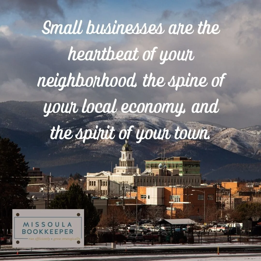 #missoula #missoulabookkeeper #womeninfinance #smallbusiness #heartofthecommunity #shopsmall #zootown