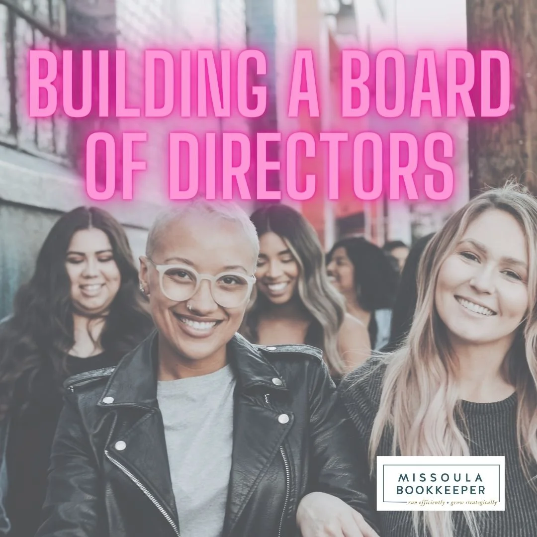 Building a board of directors