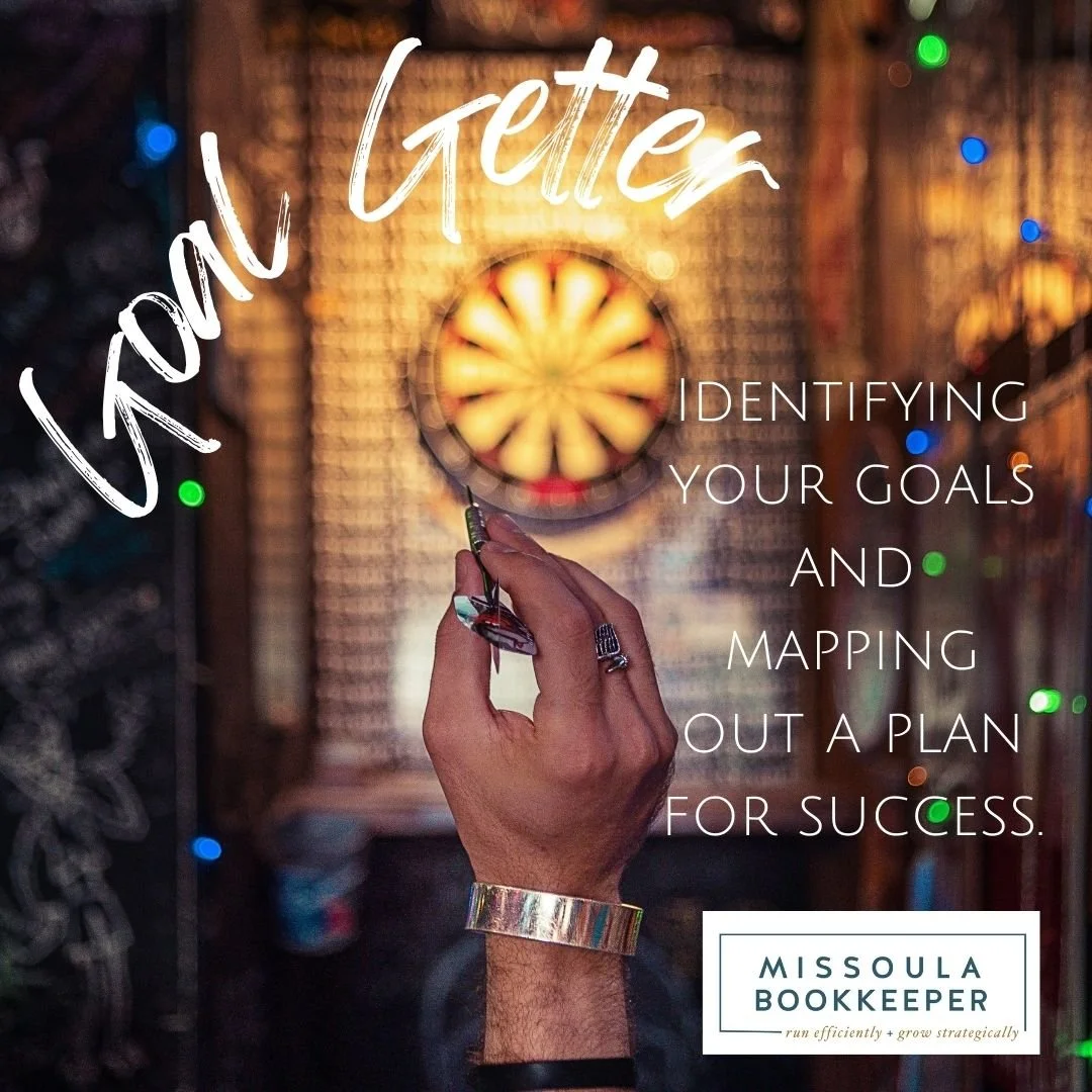 Identifying your goals and mapping out a plan for success.