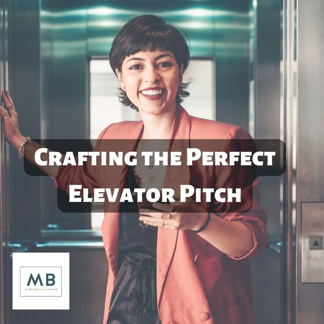 Crafting The Perfect Elevator Pitch.