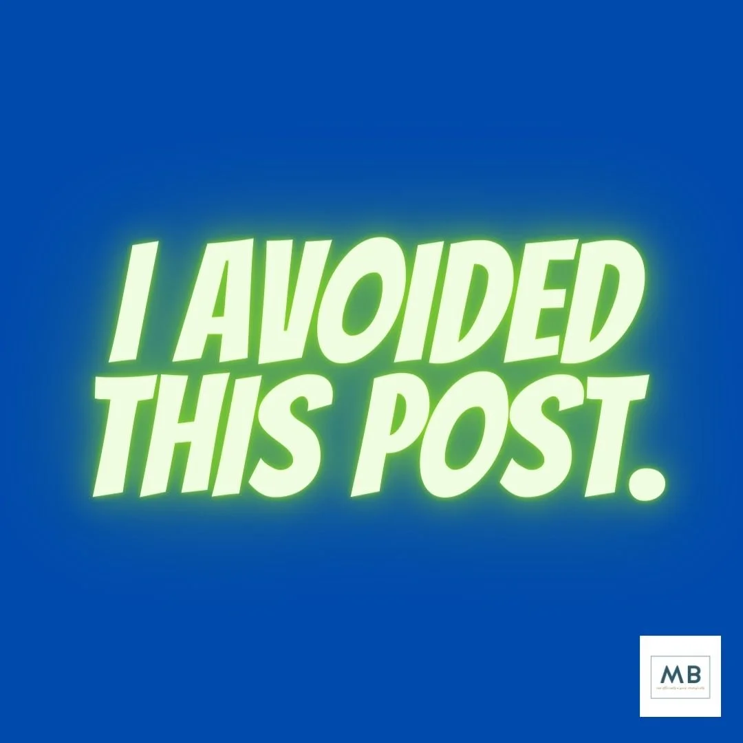 I avoided this post.