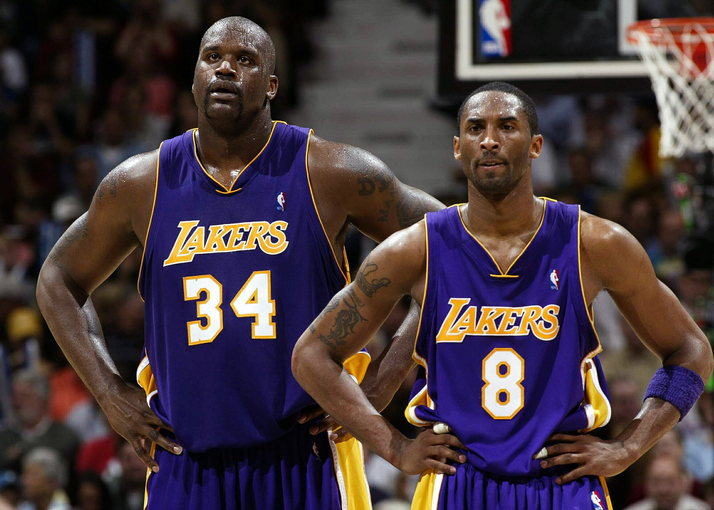  Shaquille O'Neal and Kobe Bryant   Western Conference Finals | NBA Playoffs, 2004 