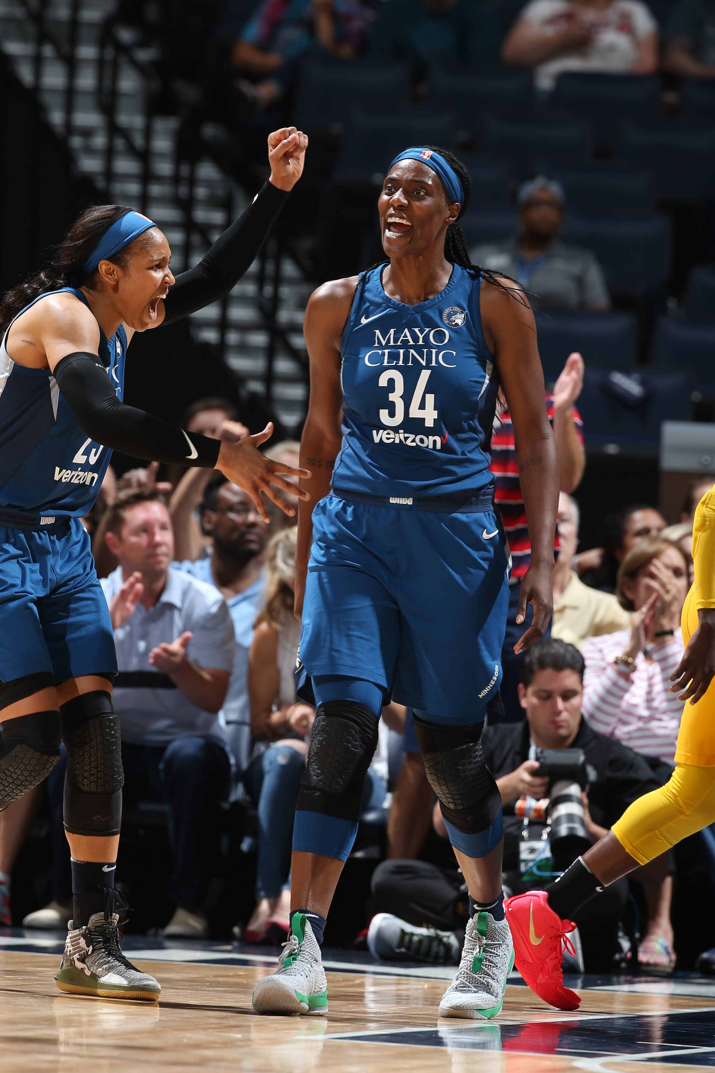  Sylvia Fowles and Maya Moore   Los Angeles Sparks v. Minnesota Lynx, 2018 