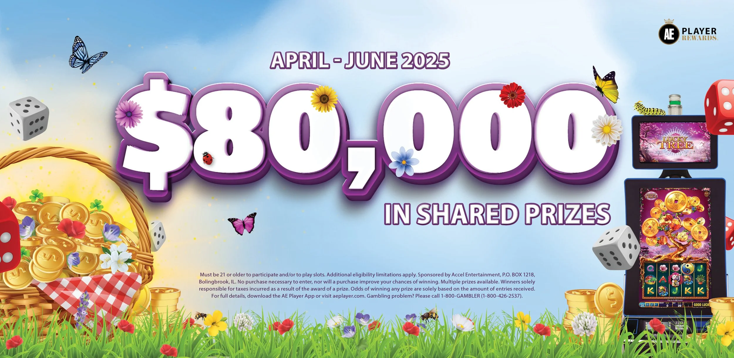 AE Player Rewards Spring Giveaway