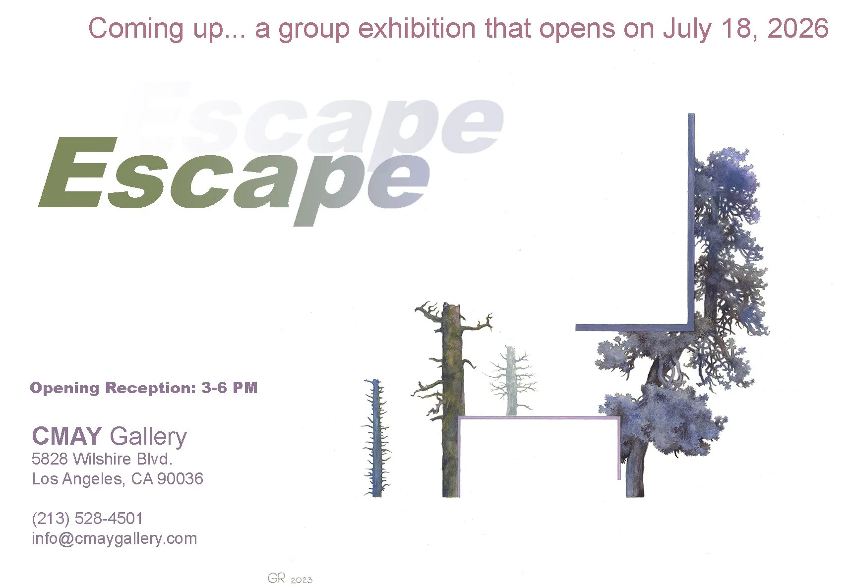 ESCAPE at Cmay Gallery