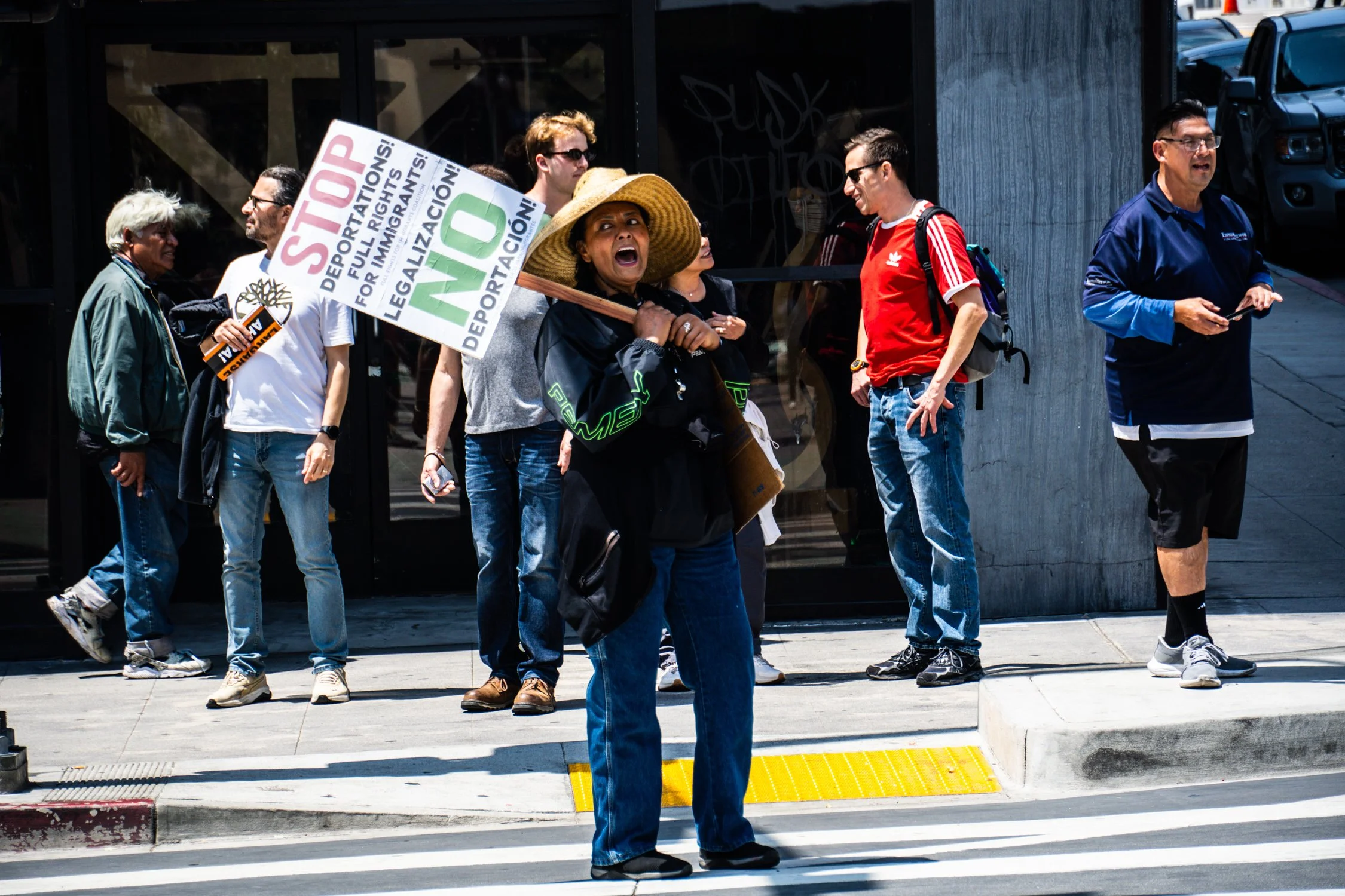 Labor Protestor
