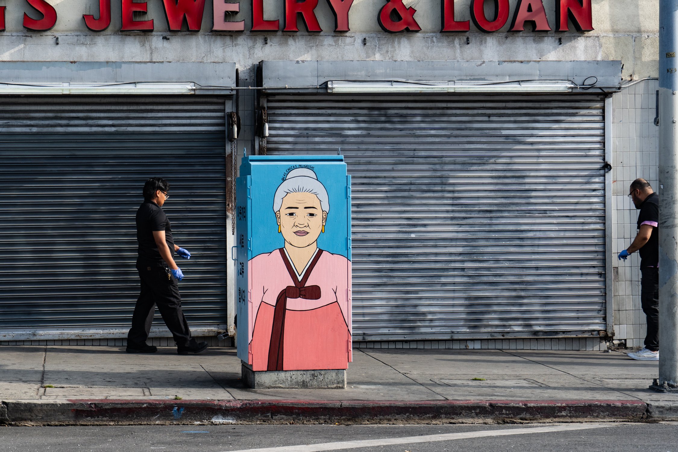 Koreatown Electrical Box