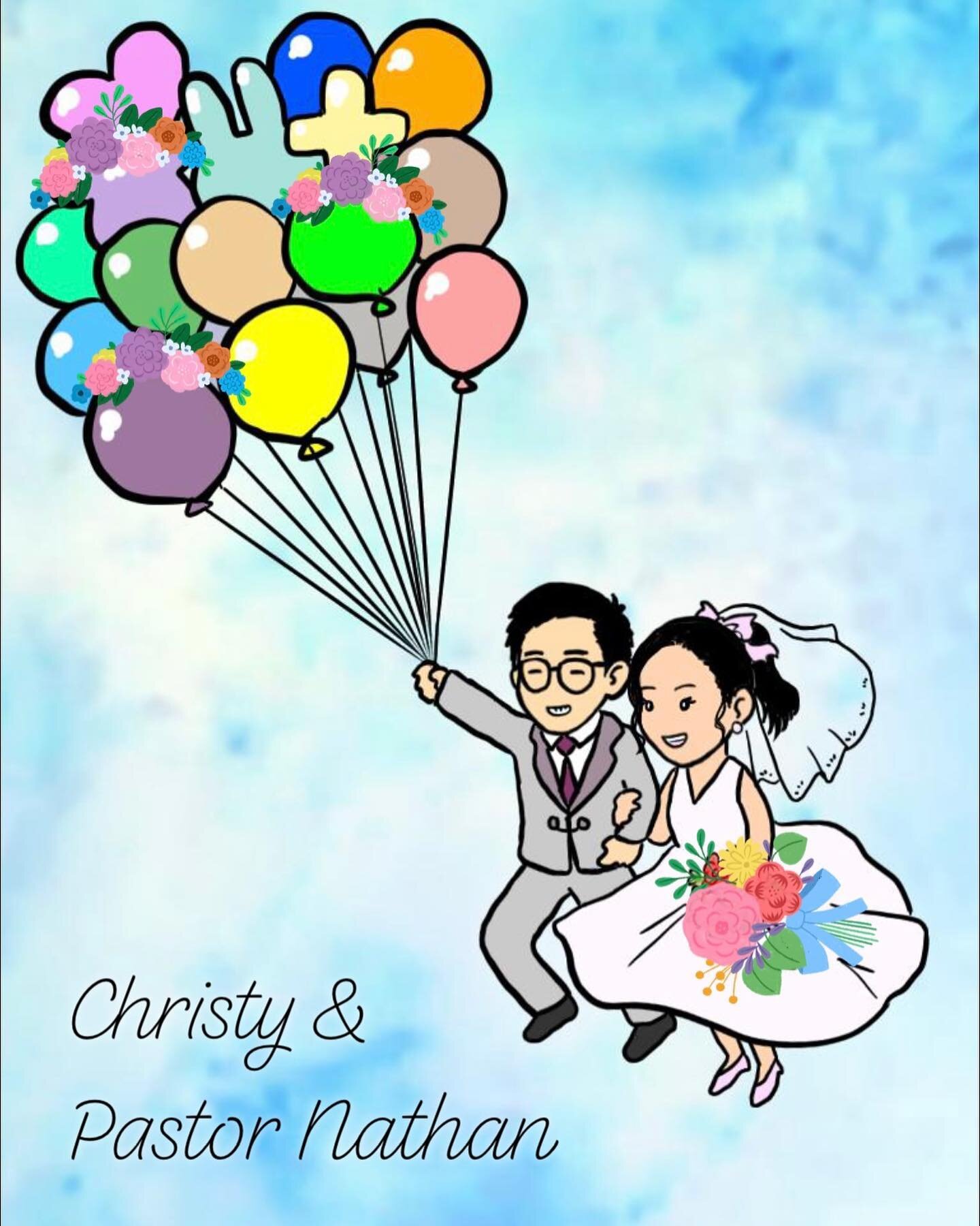 Blessings to Pastor Nathan &amp; Christy💐 May their marriage bring glory to God and joy to one another and their families. May they face every challenge hand in hand united in their faith. Let&rsquo;s shower them with prayers and best wishes 🙏🏻