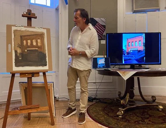 Talking Salmagundi Club Blues