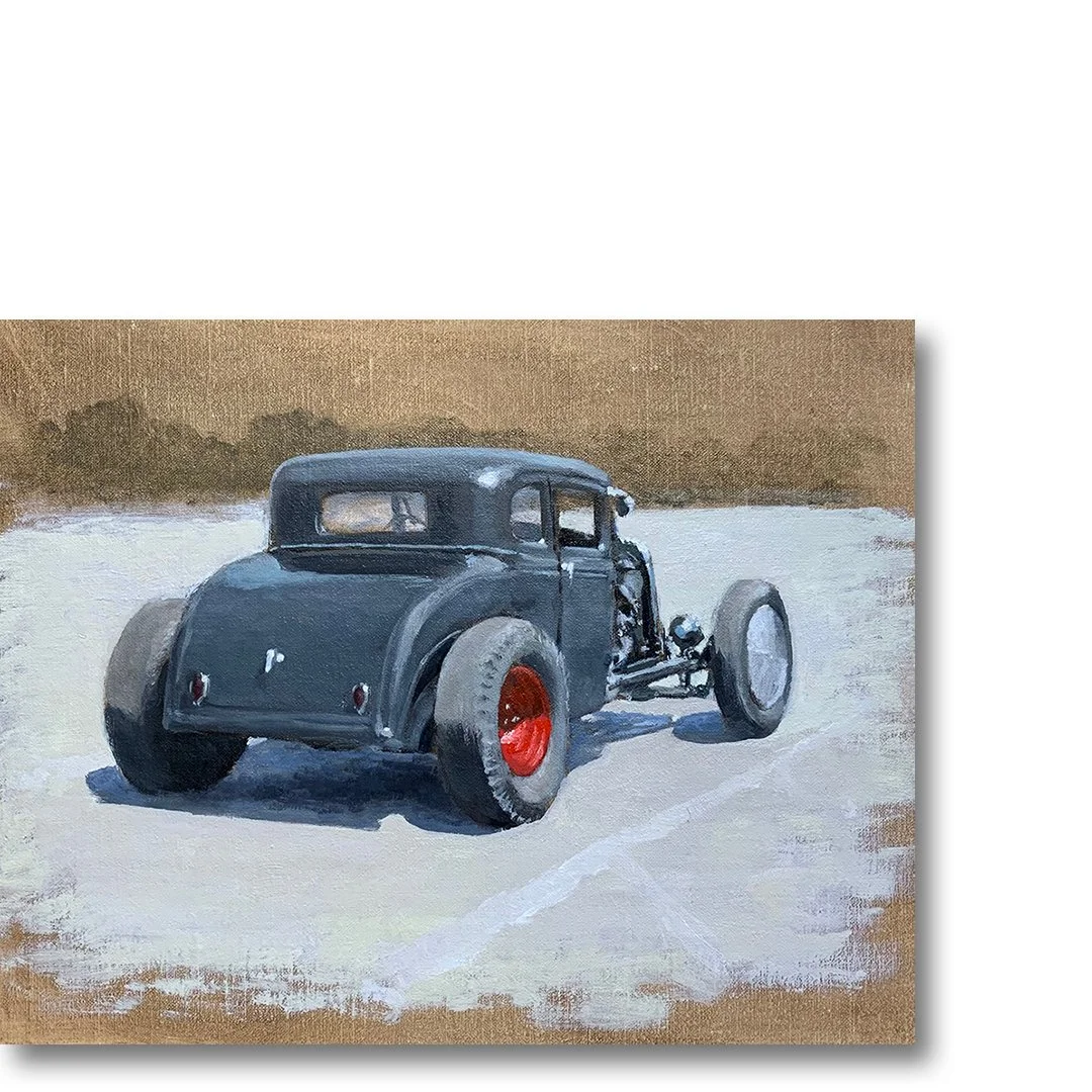 Rat Rod, 8 x 10" Oil on Panel  $400