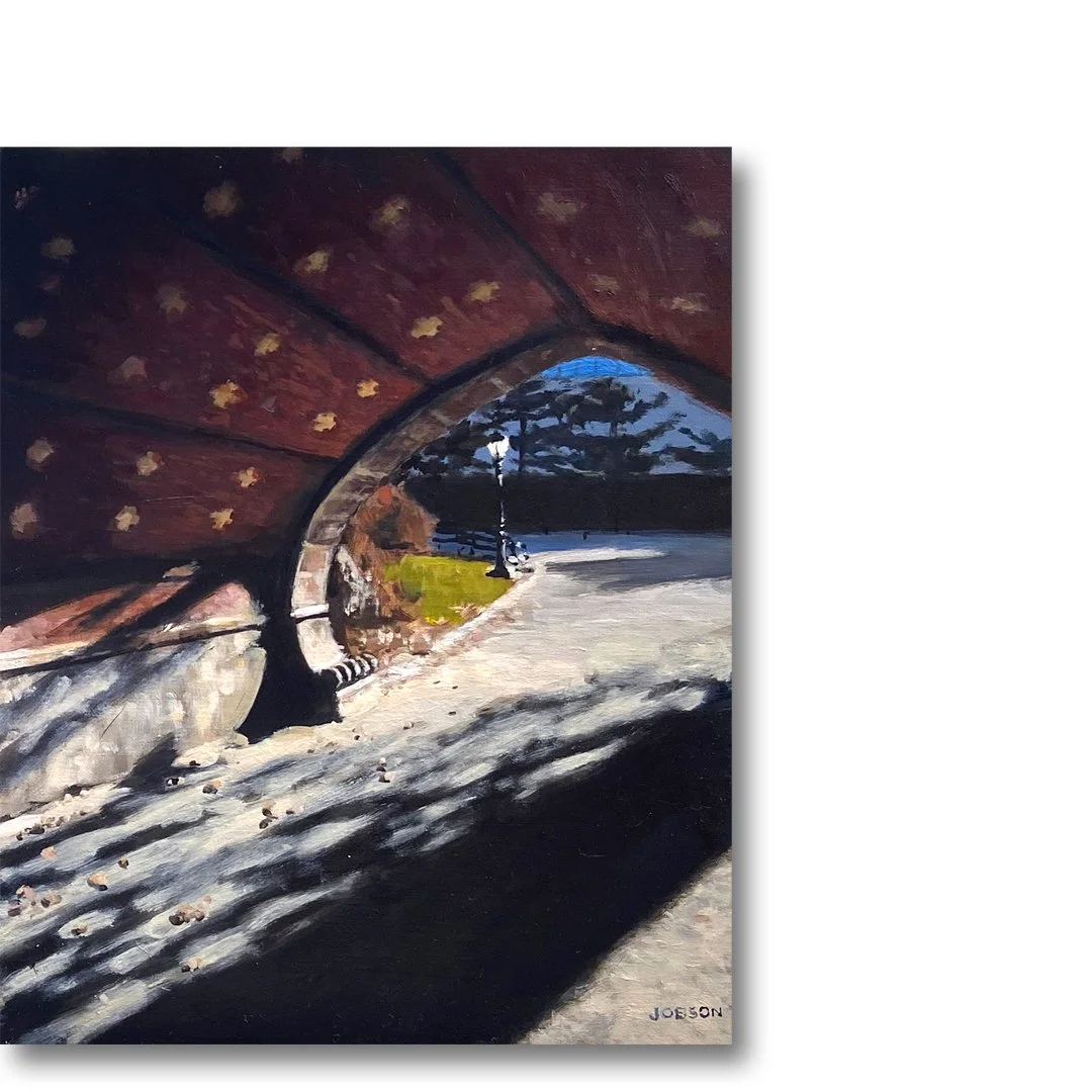 Graywacke Arch, 8x10" Oil on Panel   SOLD