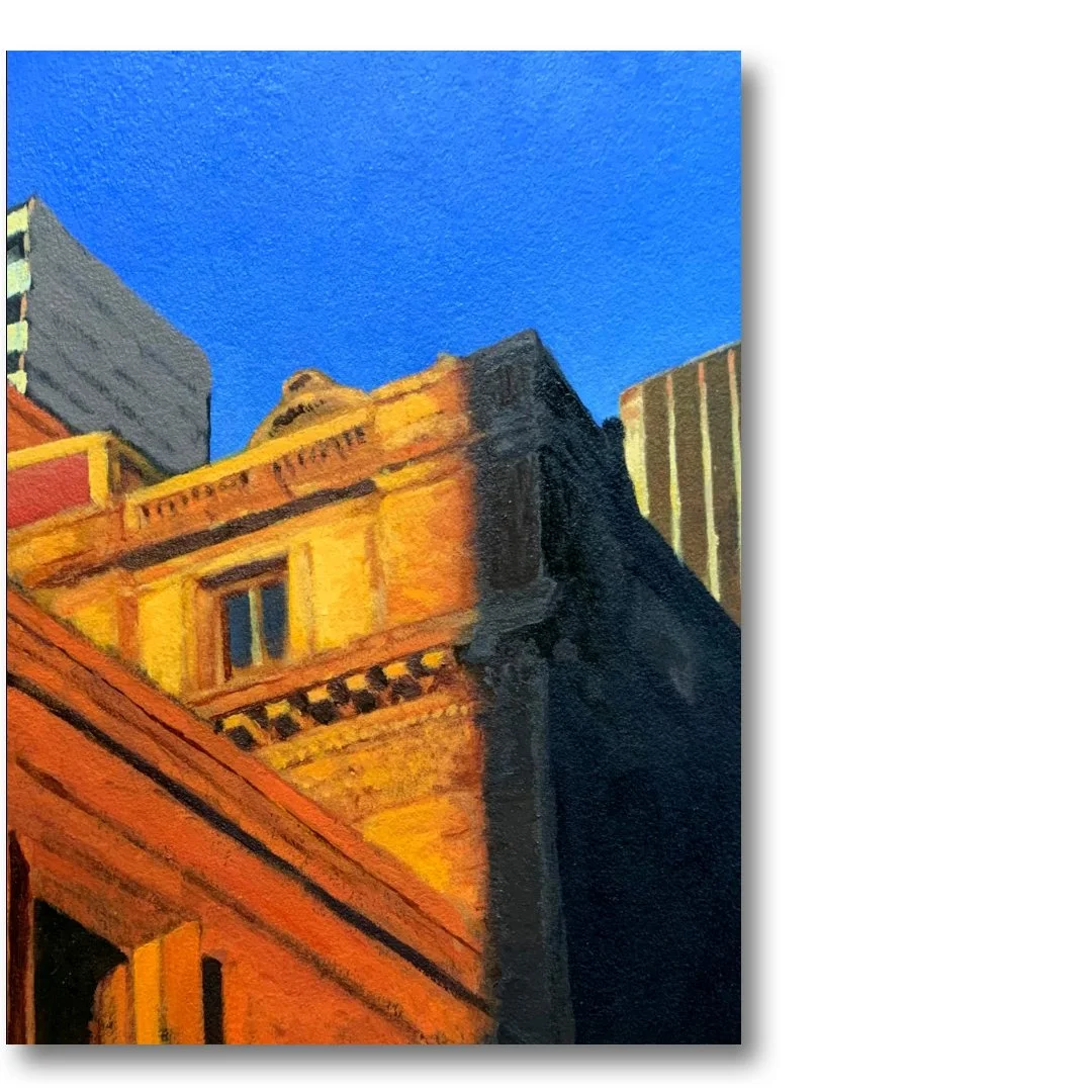The Customs House, 8 x 10" Oil on Panel. SOLD