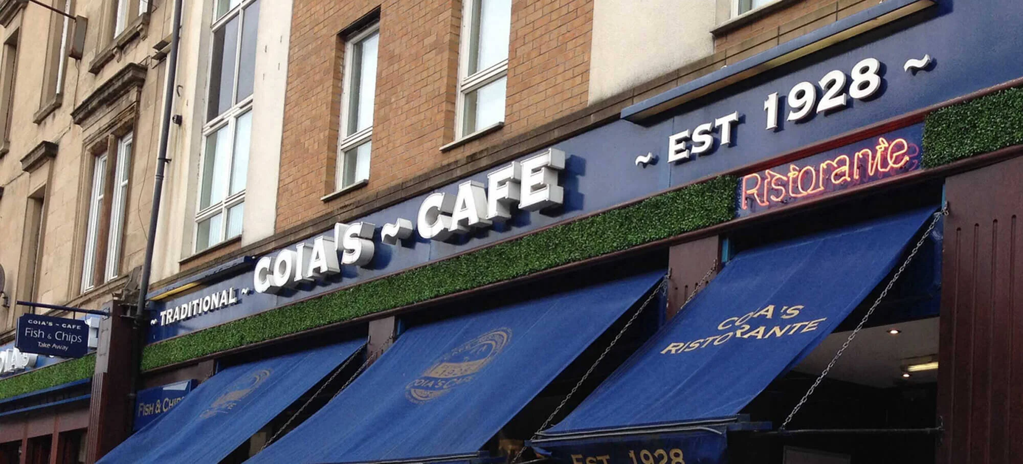 Contact — Coia's Cafe