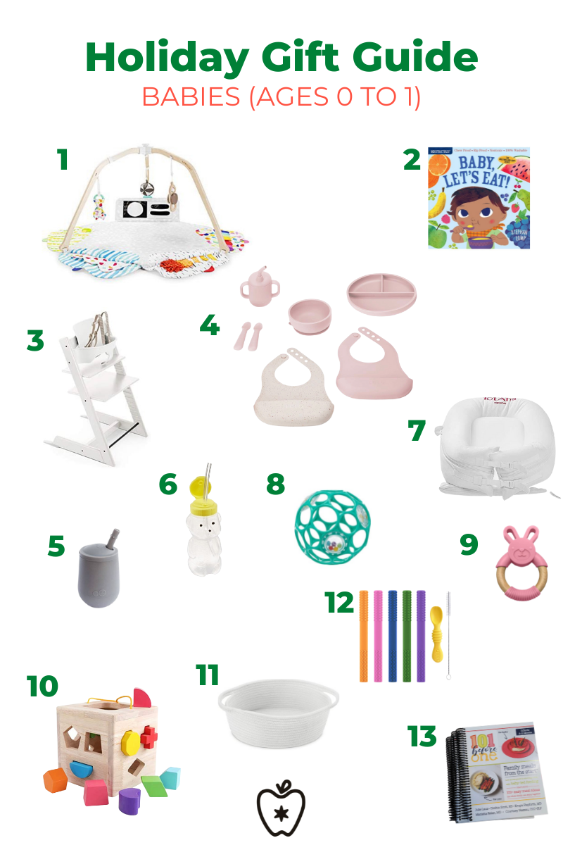 Holiday Gift Guide for Babies (ages 0 to 1)