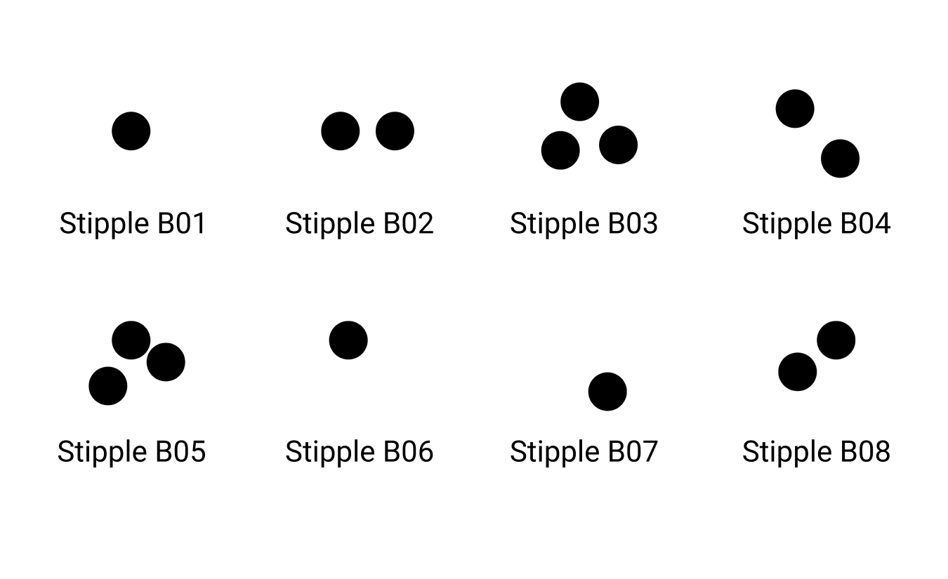 Stipple B (Variants) — Sketchbook
