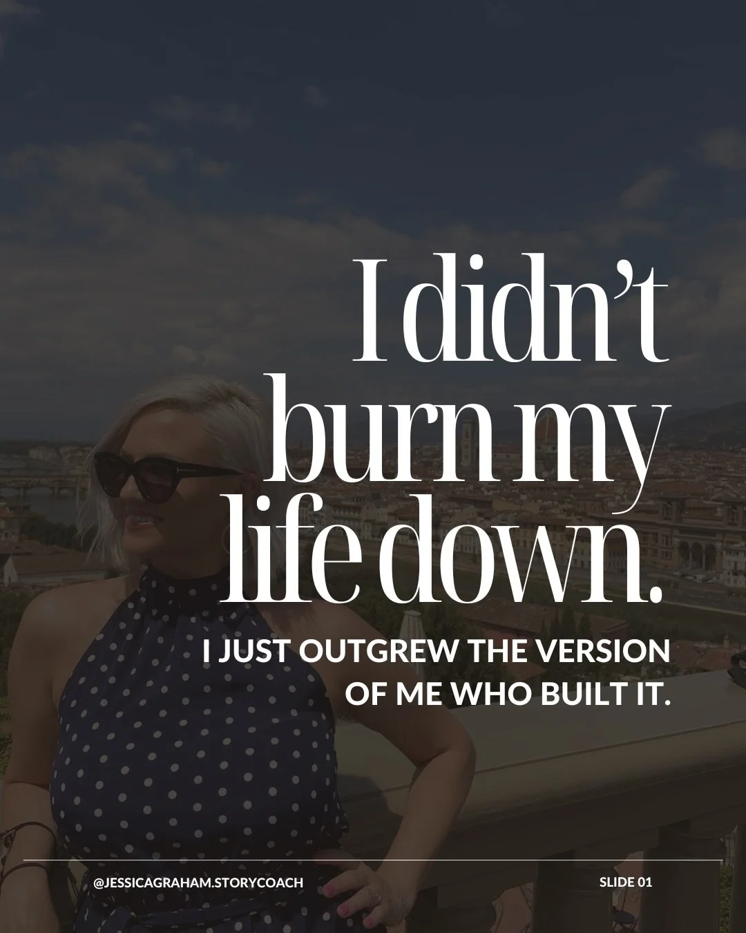 Gurl, if things are feeling unfinished&hellip;

you need more than a mindset shift.&nbsp;

You need a new story.

Your ambitious AF nature doesn&rsquo;t need motivation. 

You probably need a dose of permission for a next act&hellip;a new chapter. 

