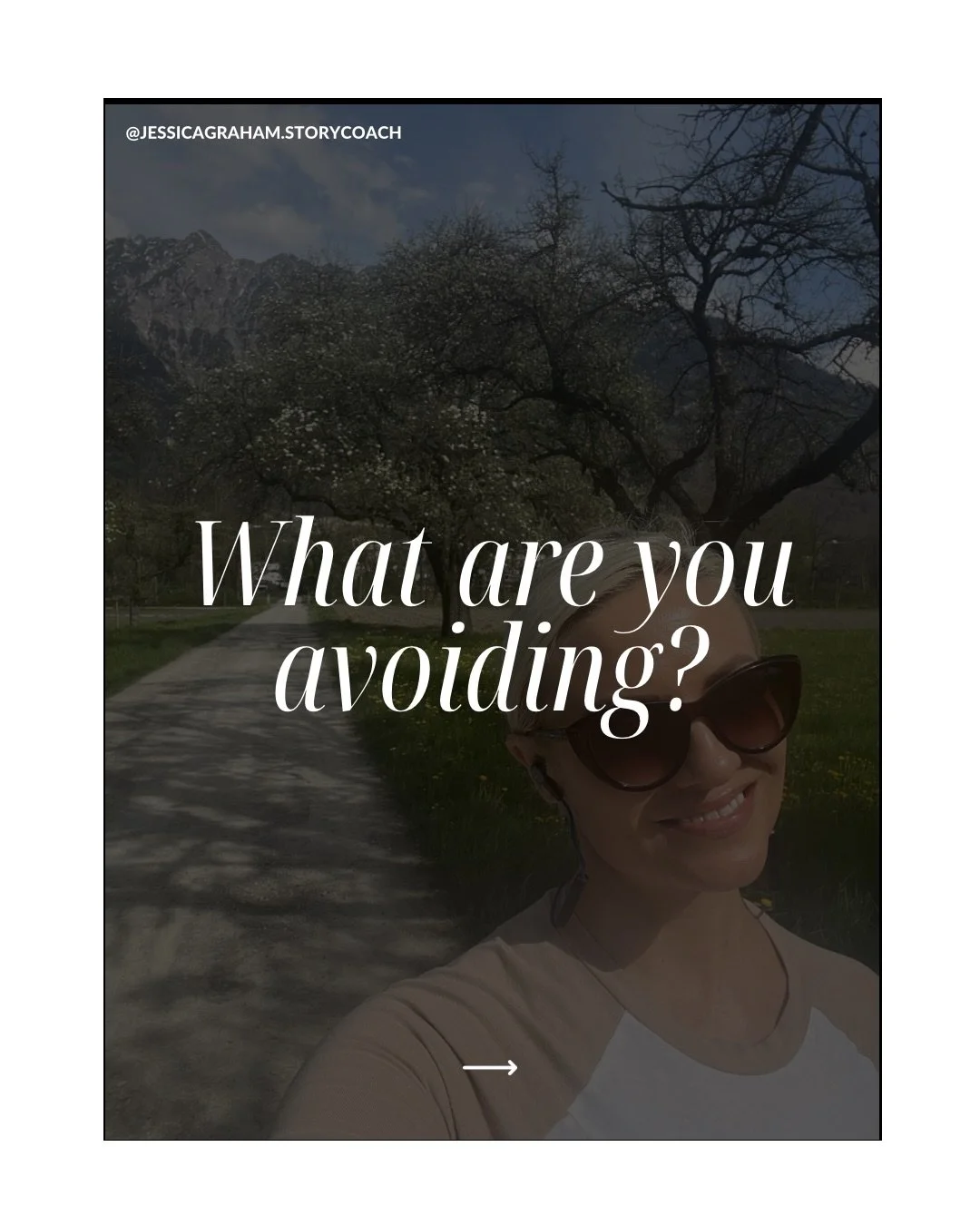 &ldquo;There&rsquo;s the door.&rdquo;

Not always the phrase we associate with positivity,&nbsp;

but sometimes, showing ourselves OUT&nbsp;

IS the most empowering next-level hype shi*t we can do!

If you wanna get started on breaking an avoidance c