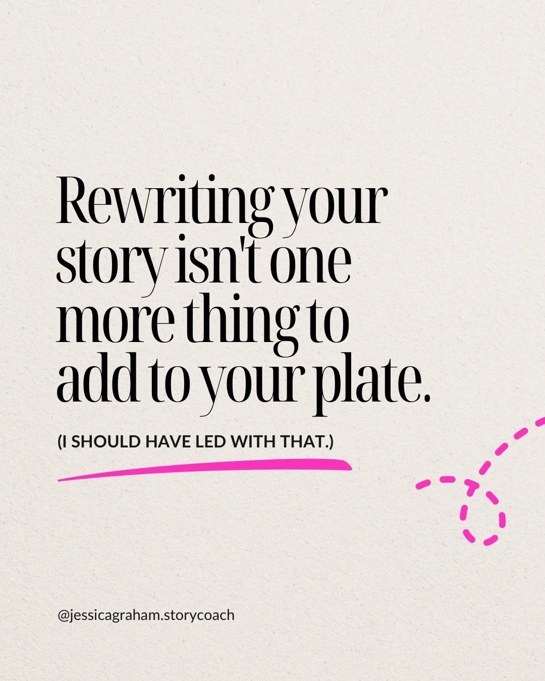 Rewritten is different.

❌ It&rsquo;s not a heavy lift. 

❌ It&rsquo;s not hours tied to your laptop every week. 

❌ It&rsquo;s not a course you abandon by week three.

✅ It&rsquo;s strategic, backed by narrative research, and designed to fold into t