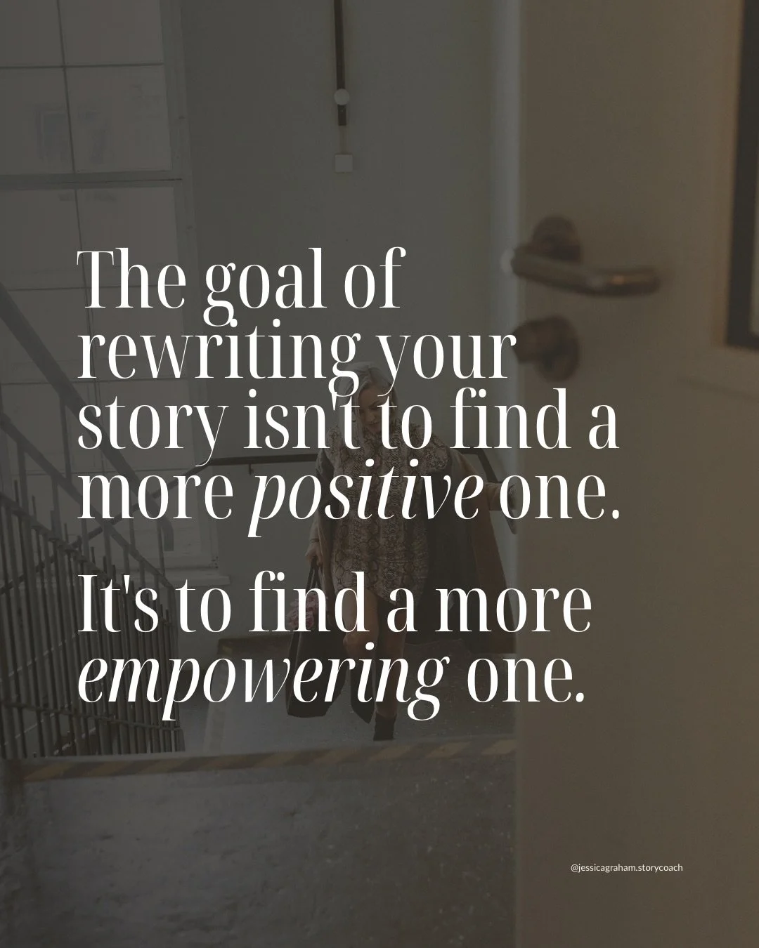Finding the alternative story has saved my life time and time again.

It moved me out from victim mode to bold, boobies up energy that attracts in way better, high-vibe people and opportunities.

And mostly, it&rsquo;s helped me learn to love myself 