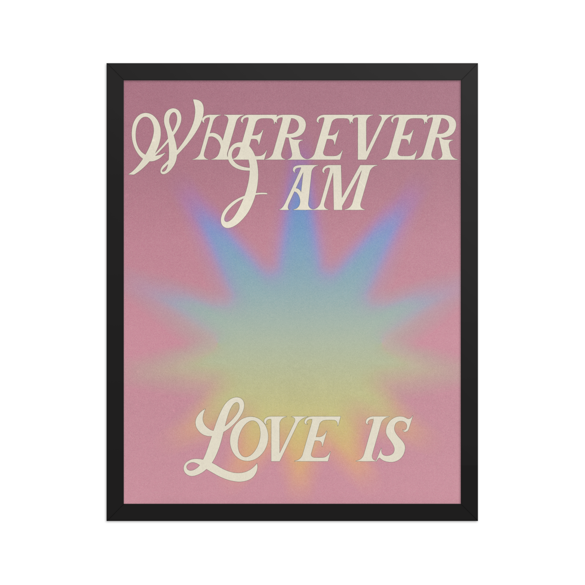 Choose Love Print — DELTAVENUS