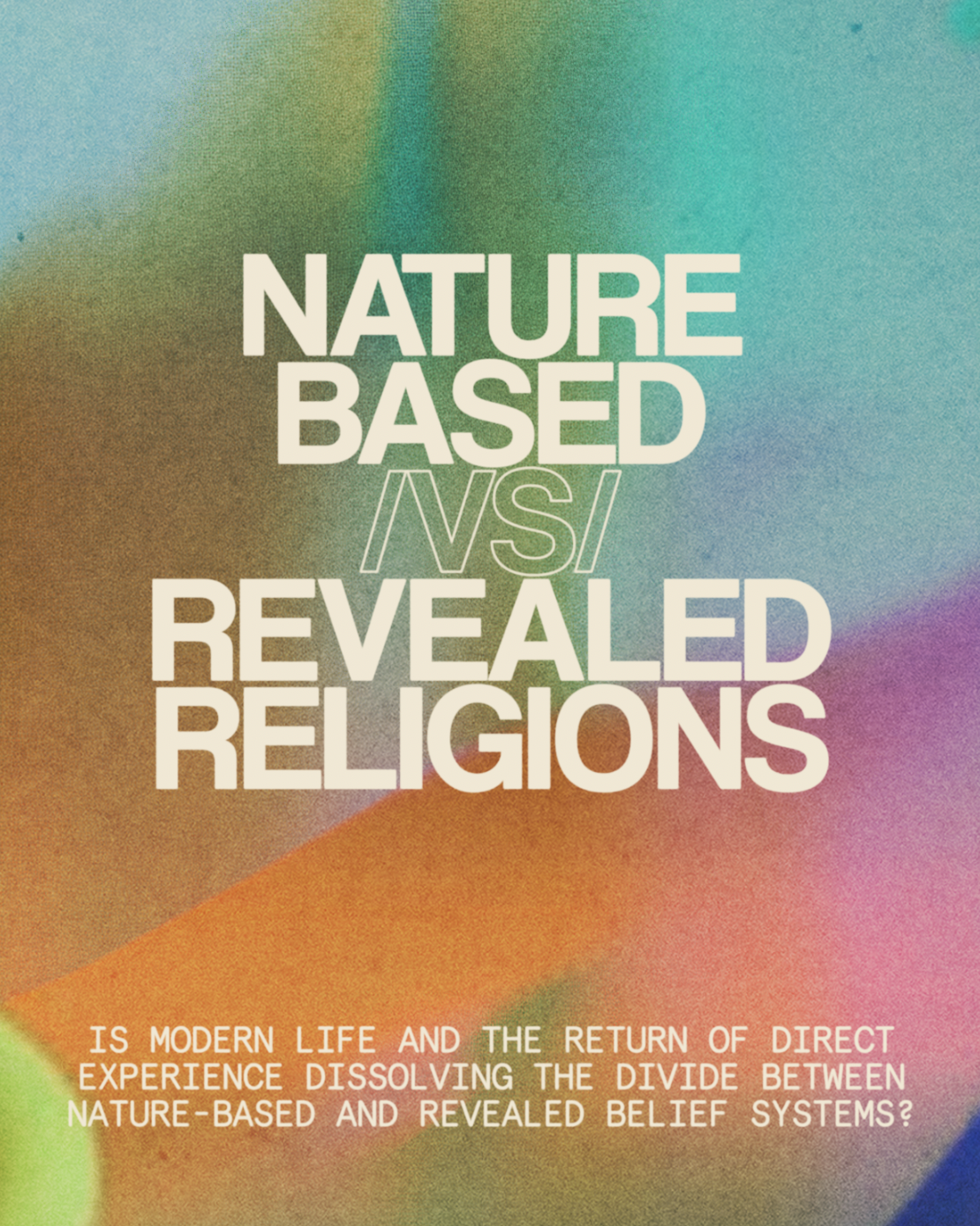 Nature-Based vs Revealed Religions