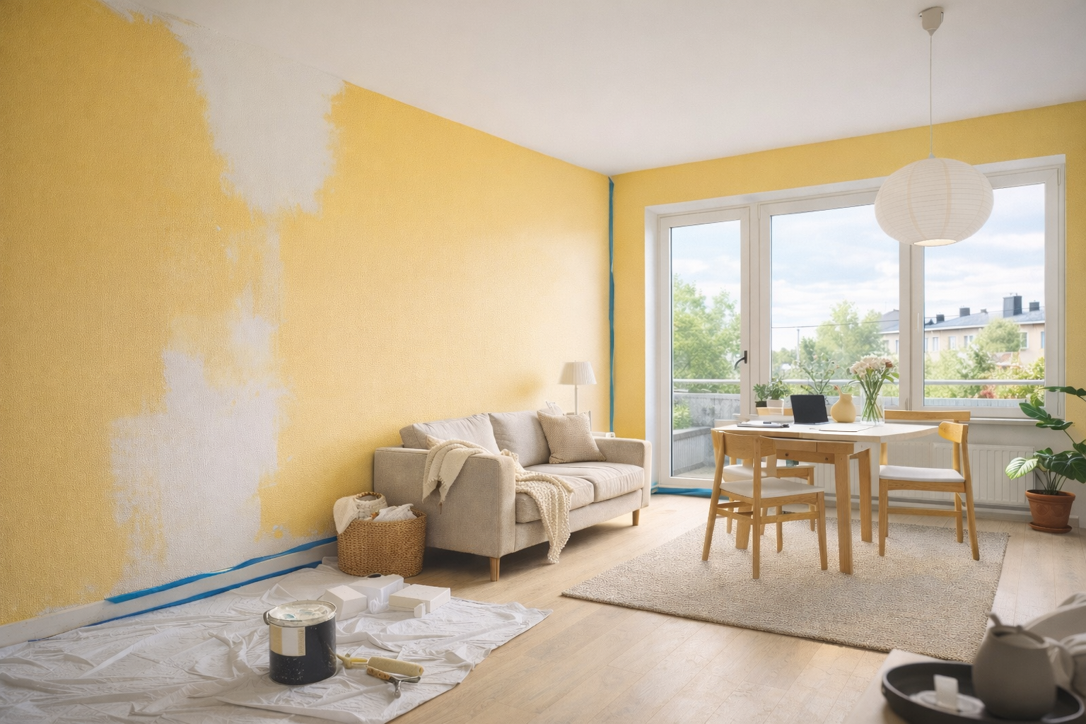 Vad kostar det att måla om en lägenhet 2026?