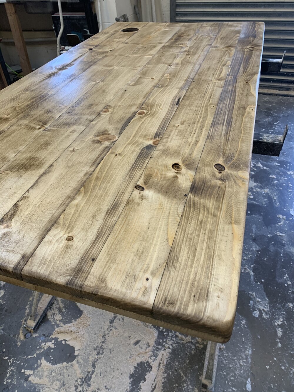 Reclaimed Wood Table Tops 240 X 80 Cm, Reclaimed Wooden Desk Top