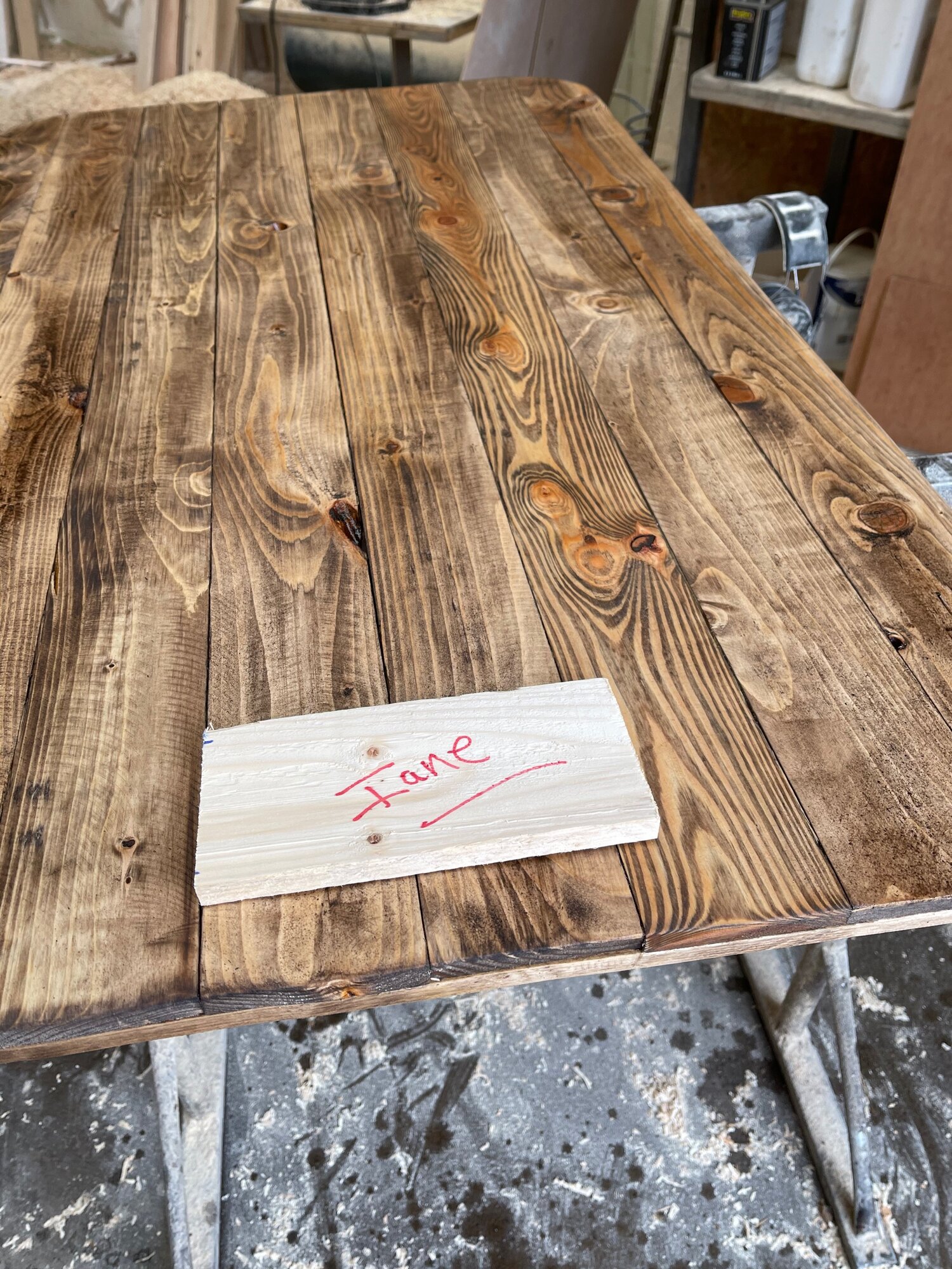 Reclaimed Wood Table Tops 120 X 80 Cm Top