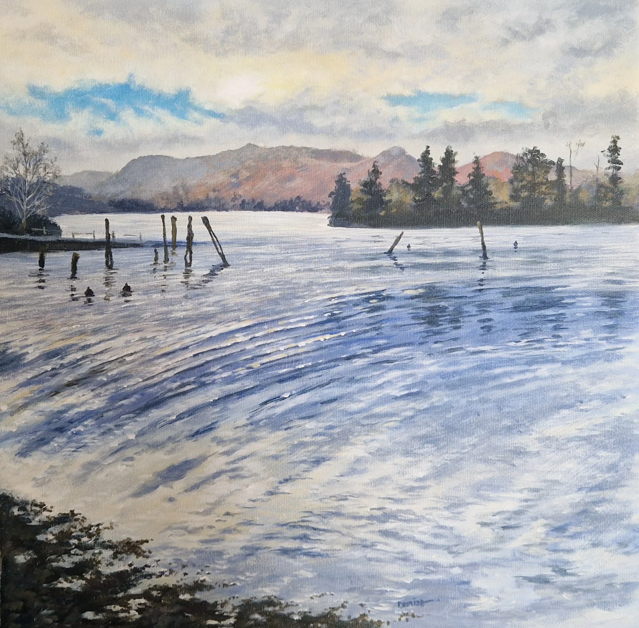 Derwentwater from Keswick. Denise Allen.jpg