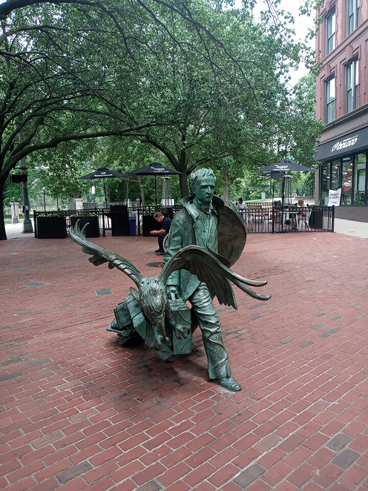 Edgar Allen Poe Statue, Boston, MA