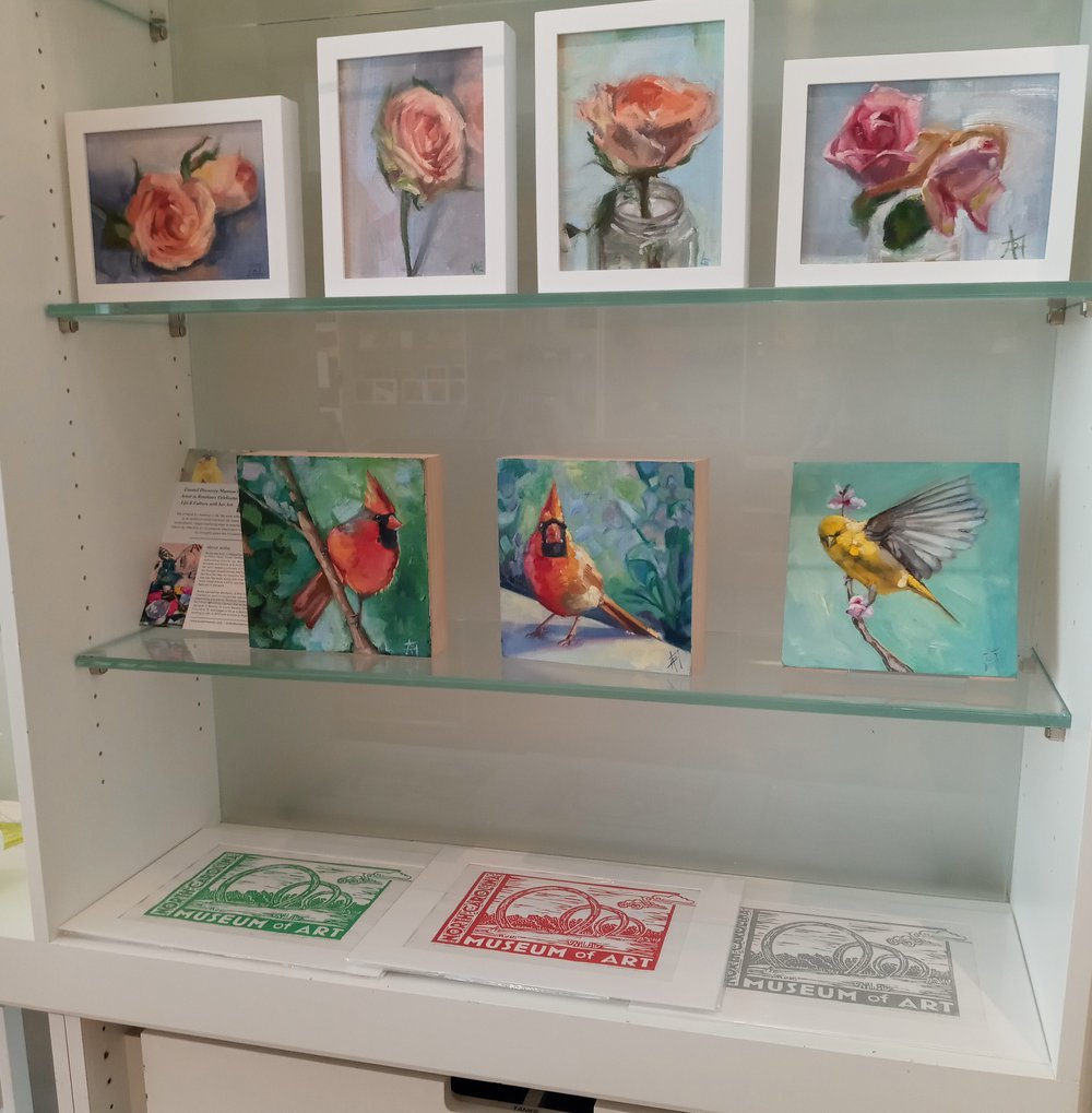 Art in Bloom at the North Carolina Museum of Art Shop