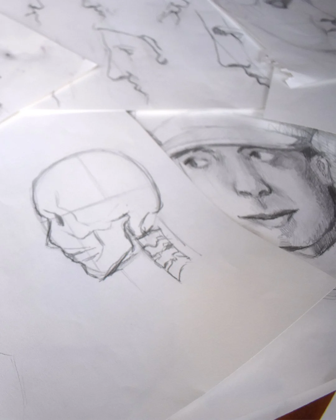 This spring and summer, I made an intention to work on sketching portraits every day. This is a small portion of these studies. It was fun and challenging and I plan to pick up this habit again this fall.

#andiefreemanfineart #andiefreemanart #artco