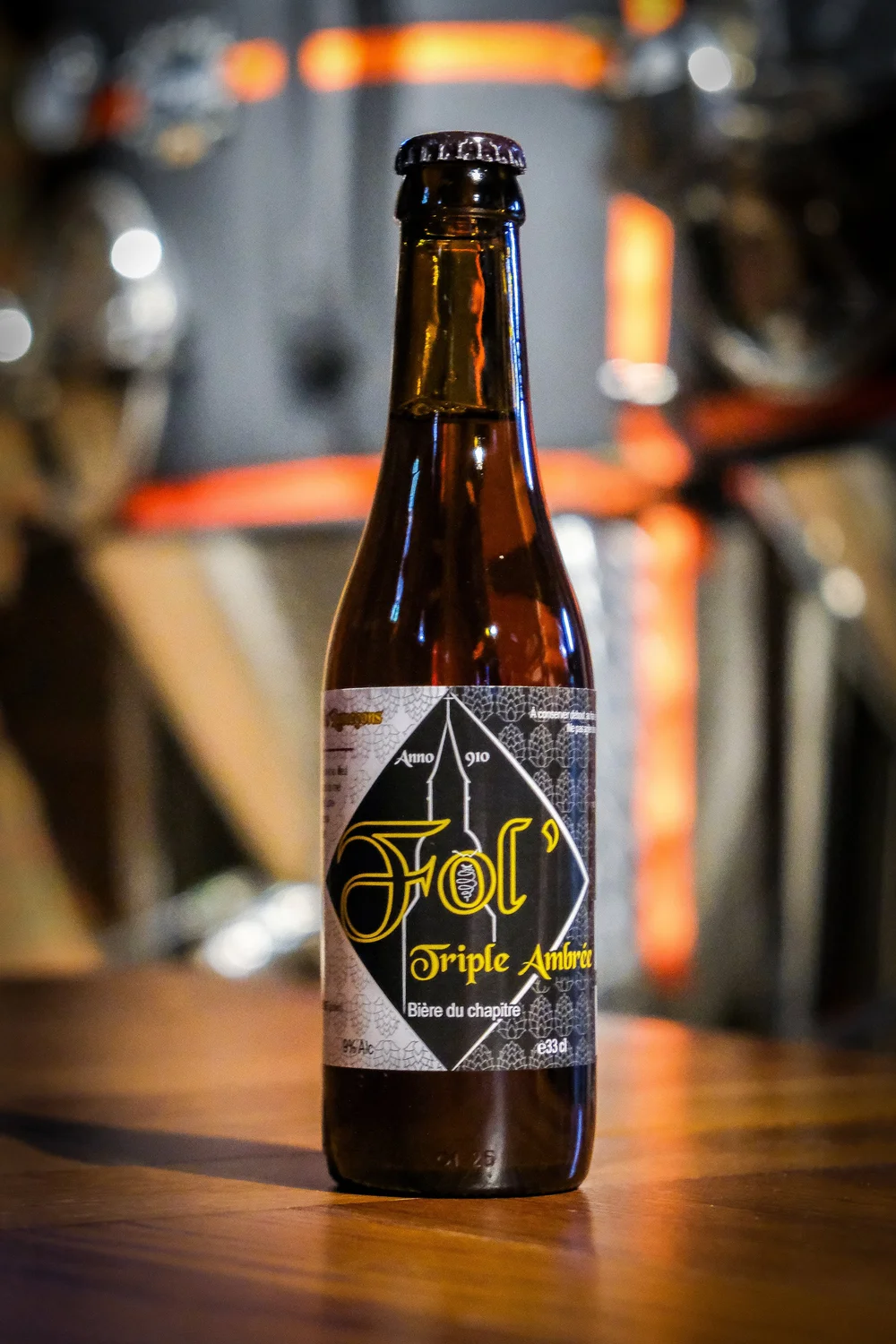 Bière FOL' NECTARÉE (Triple Ambrée)